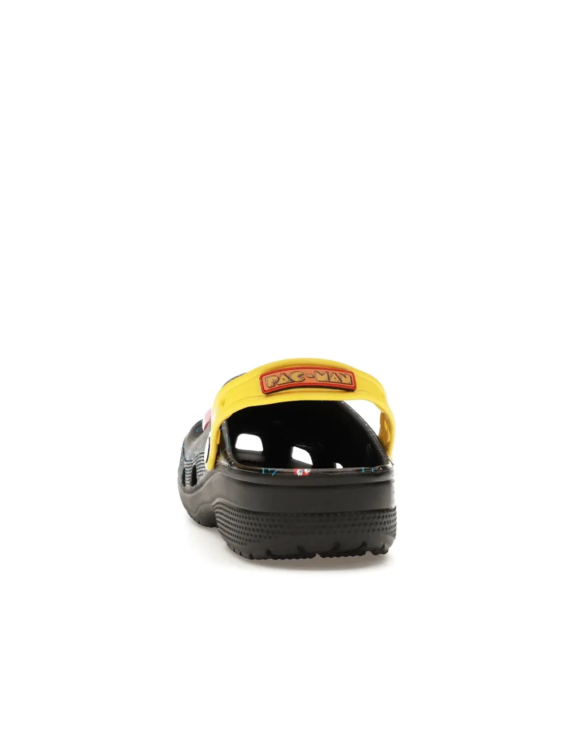 Мужские сабо с принтом Pac-Man Classic Clog Crocs — изображение 4 из 4, черный