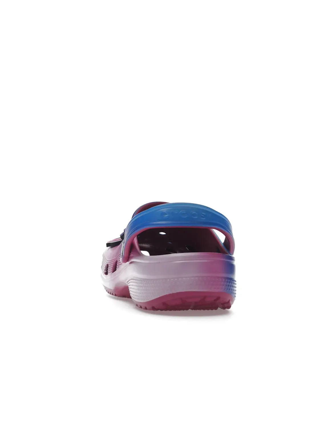 Мужские сабо с перфорацией Crocs Classic Clog Palace Rapha — изображение 4 из 4, синий/розовый/белый