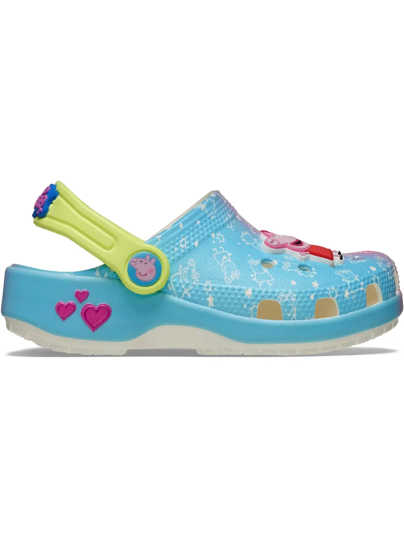 Детские клоги Crocs Classic Clog Peppa Pig — изображение 1 из 2, мульти