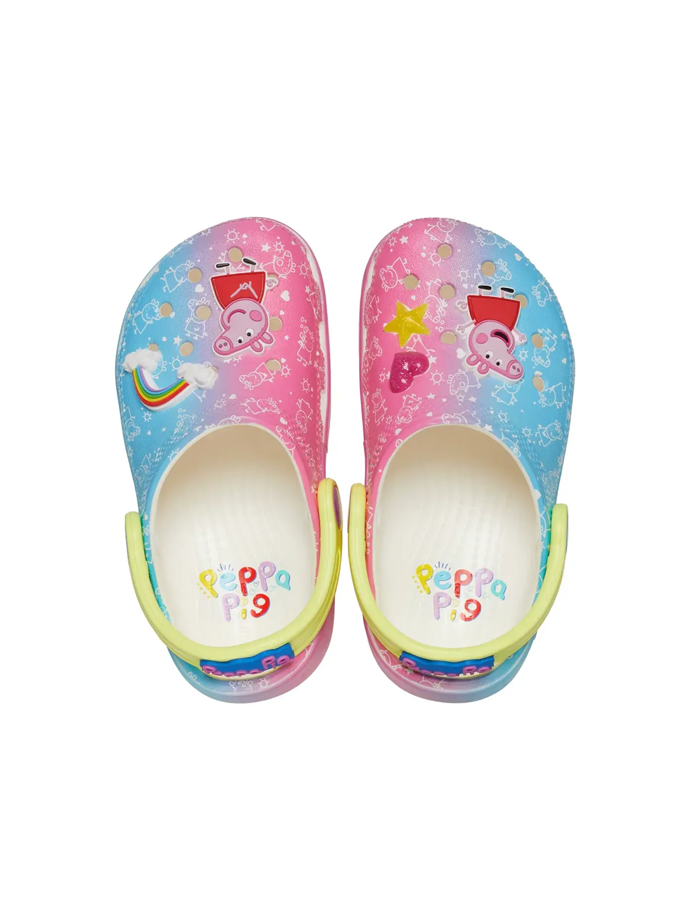 Детские клоги Crocs Classic Clog Peppa Pig — изображение 2 из 2, мульти