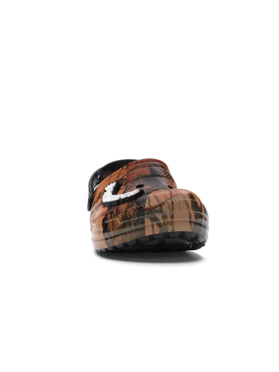 Мужские сабо из коллекции PLEASURES x Mossy Oak Crocs — изображение 2 из 4, оранжевый/черный