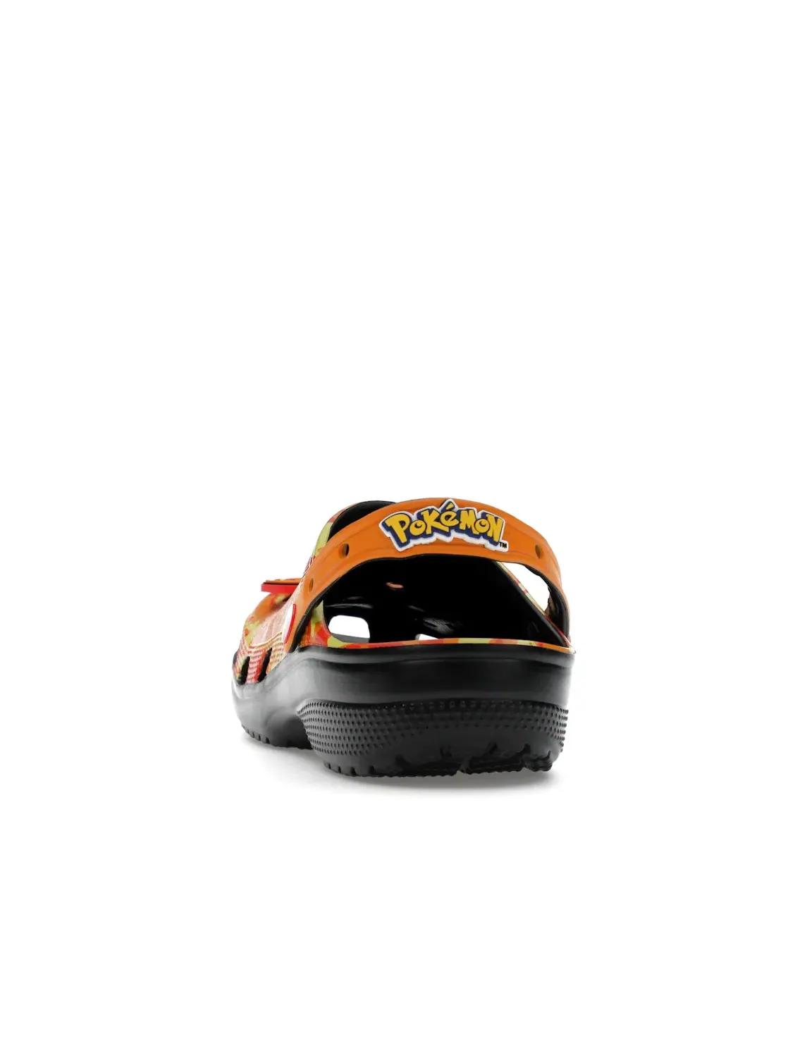 Мужские сабо-клоги с принтом Crocs Classic Clog Pokemon Charizard Crocs — изображение 4 из 4, красный