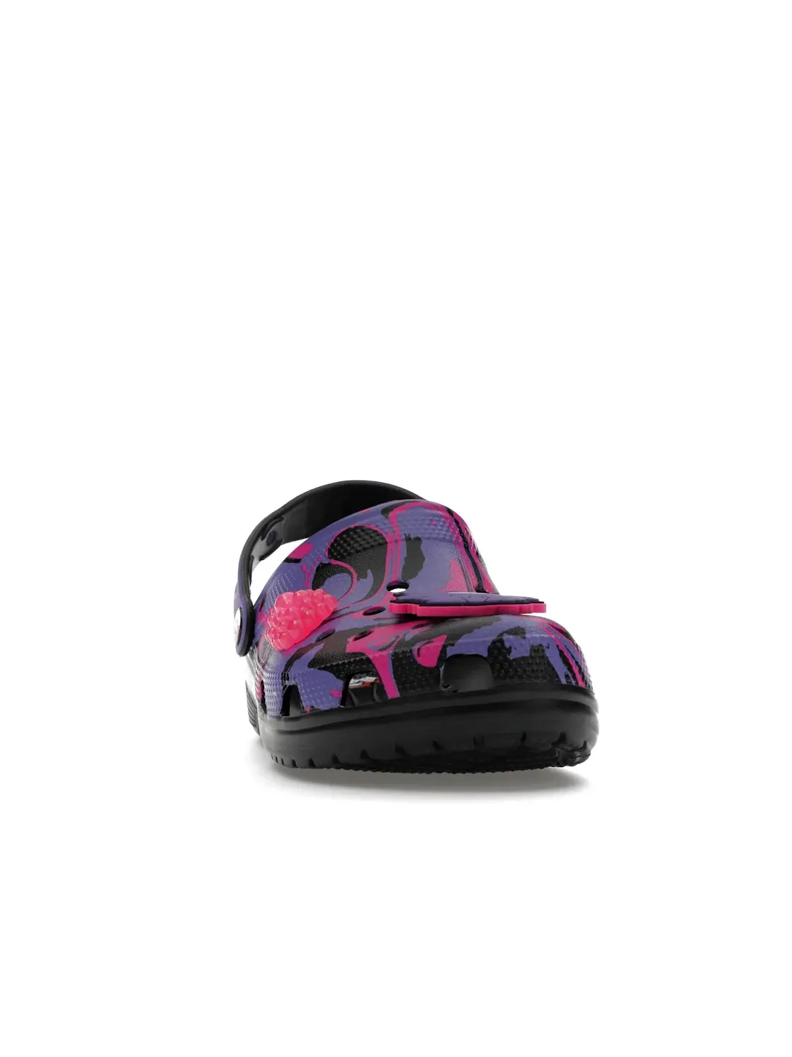 Мужские сабо с принтом Gengar Crocs Classic Clog Crocs — изображение 2 из 4, фиолетовый
