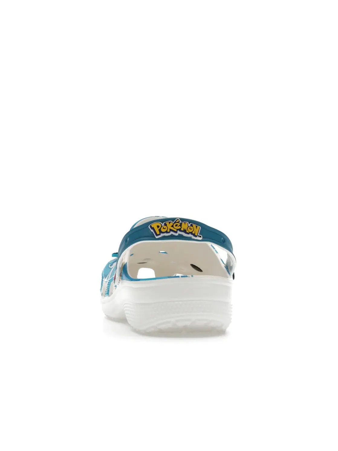 Мужские сабо с принтом Crocs Classic Clog Pokémon Snorlax Crocs — изображение 4 из 4, синий белый