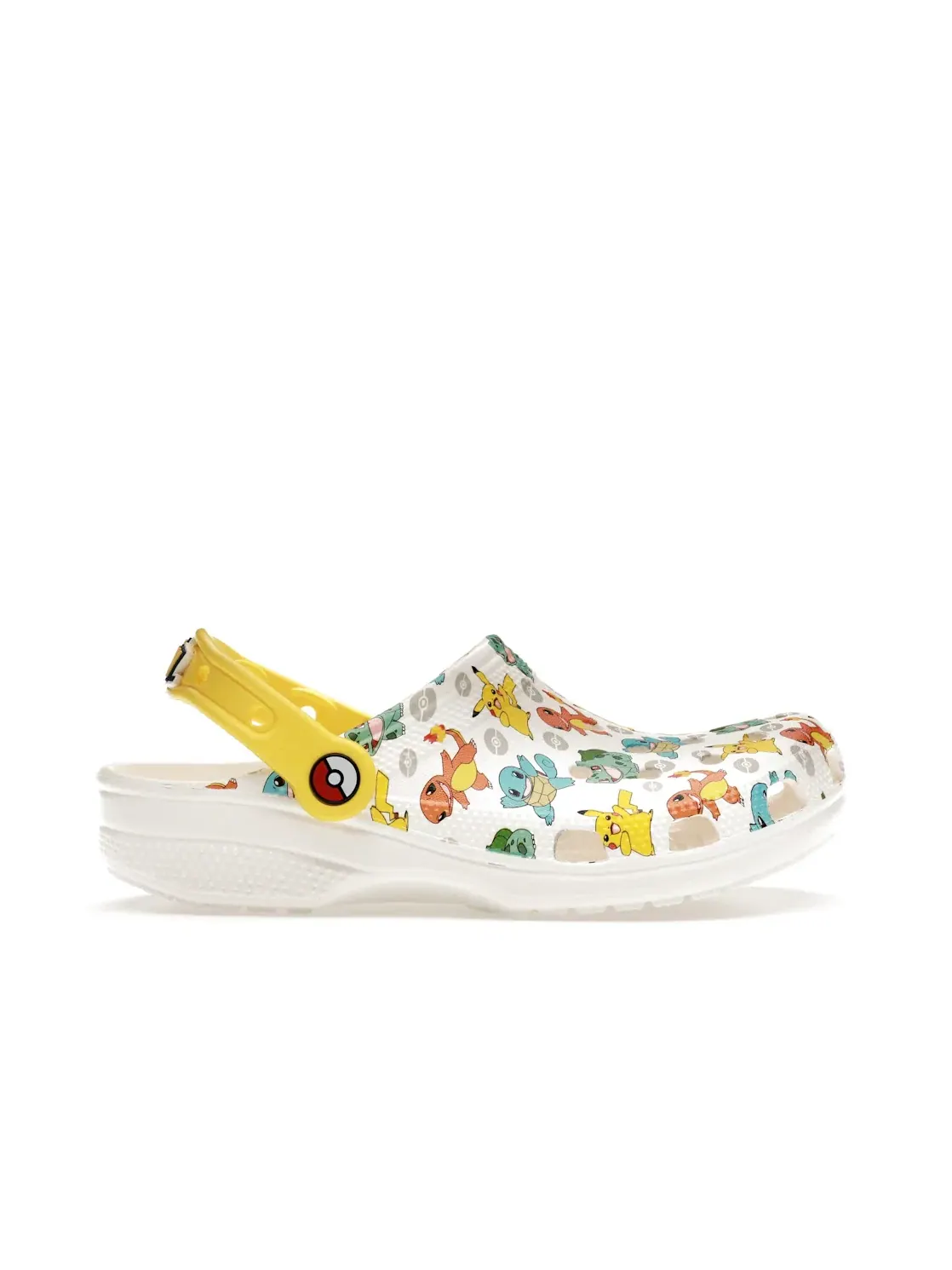 Мужские сабо Classic Clog Pokémon Crocs — изображение 1 из 4, белый мульти