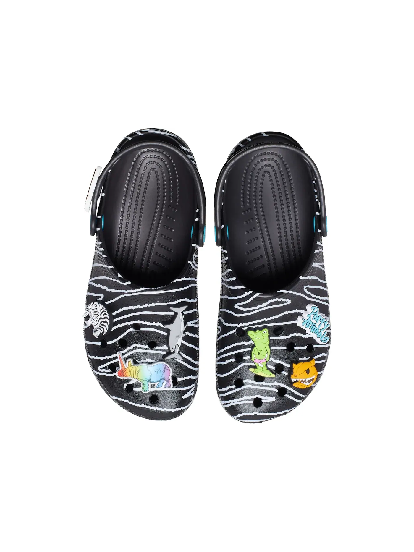 Мужские сабо Classic Clog Crocs — изображение 2 из 2, черный/белый