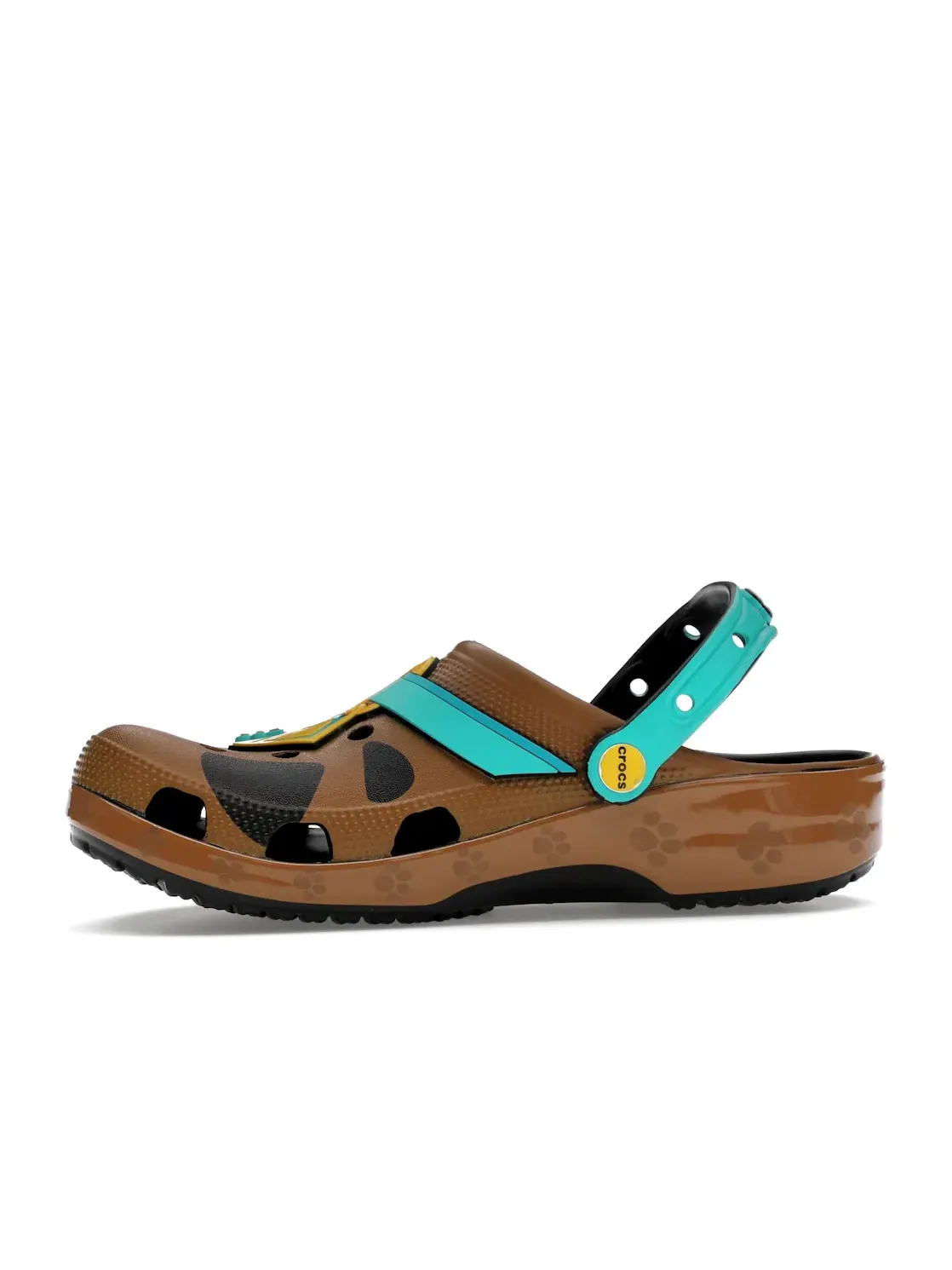 Мужские сабо-клоги Scooby-Doo! Crocs — изображение 3 из 4, черный