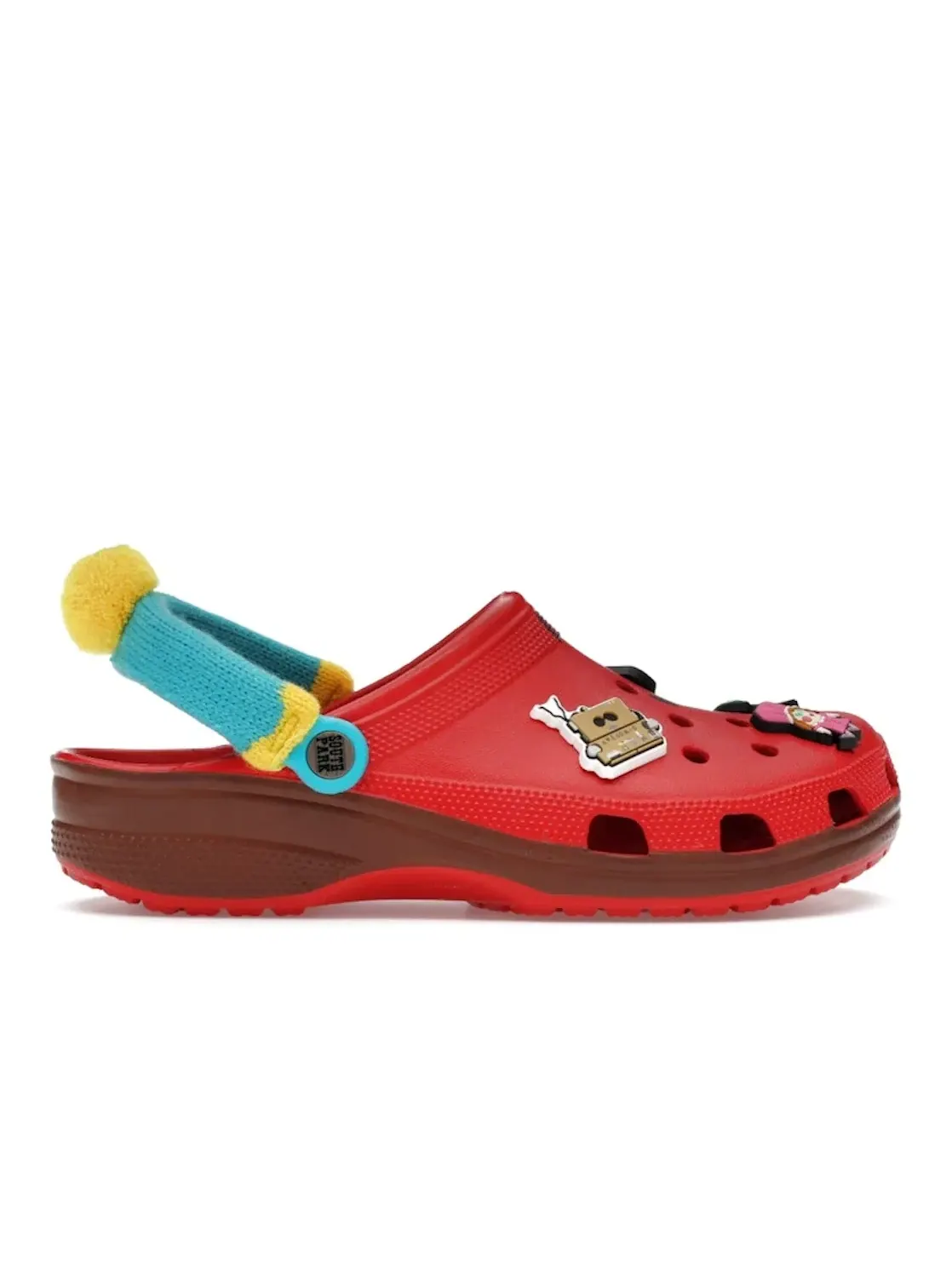 Мужские сабо Crocs Classic Clog Crocs — изображение 1 из 4, красный/синий/мульти