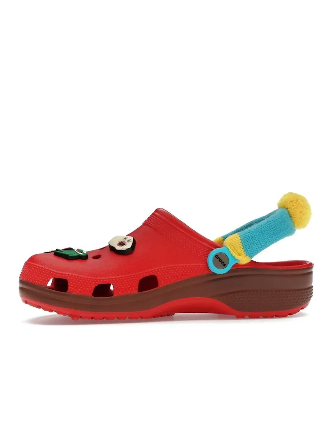 Мужские сабо Crocs Classic Clog Crocs — изображение 3 из 4, красный/синий/мульти