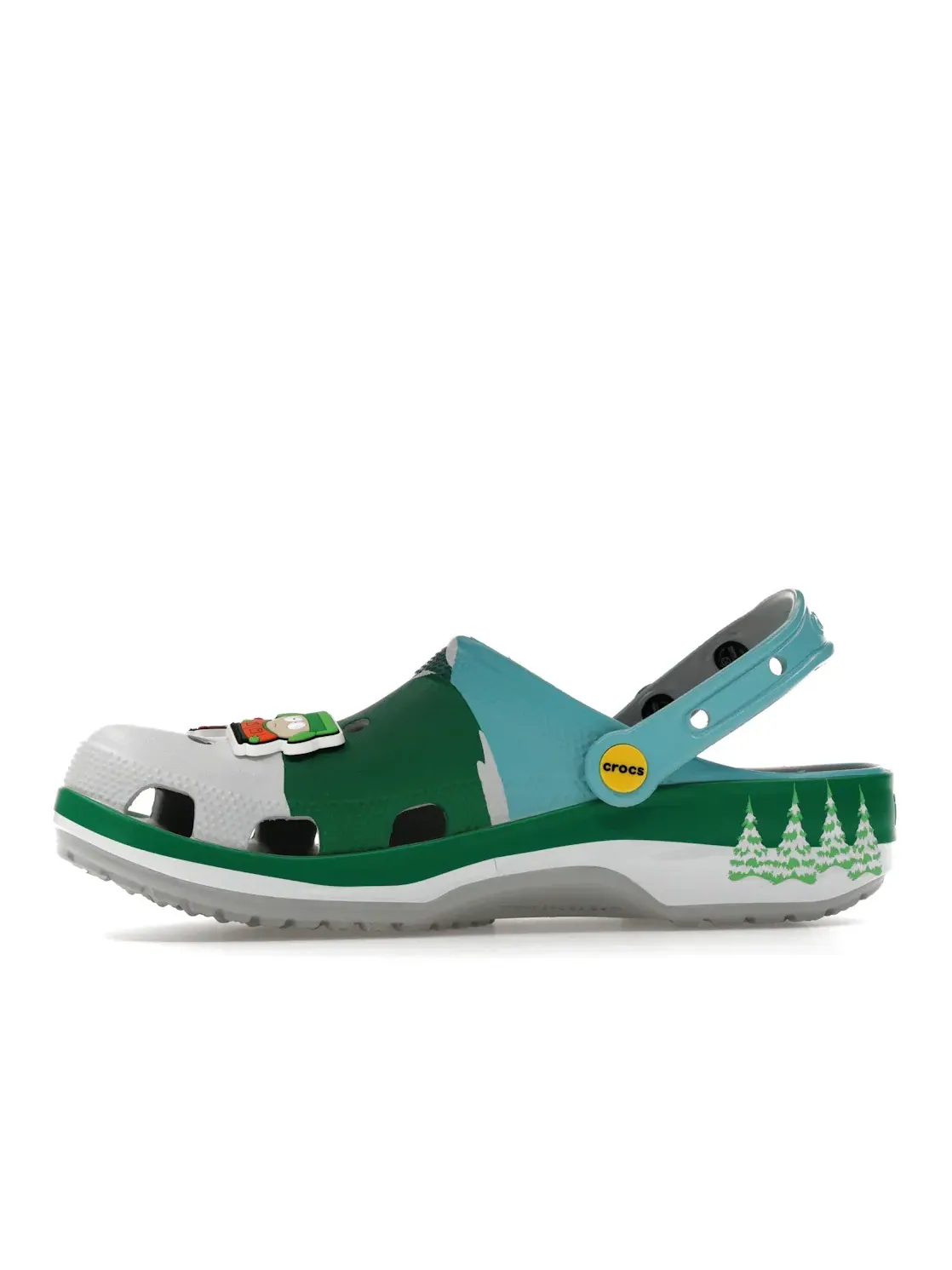 Мужские сабо South Park The Boys Crocs — изображение 3 из 4, синий/зеленый/мульти