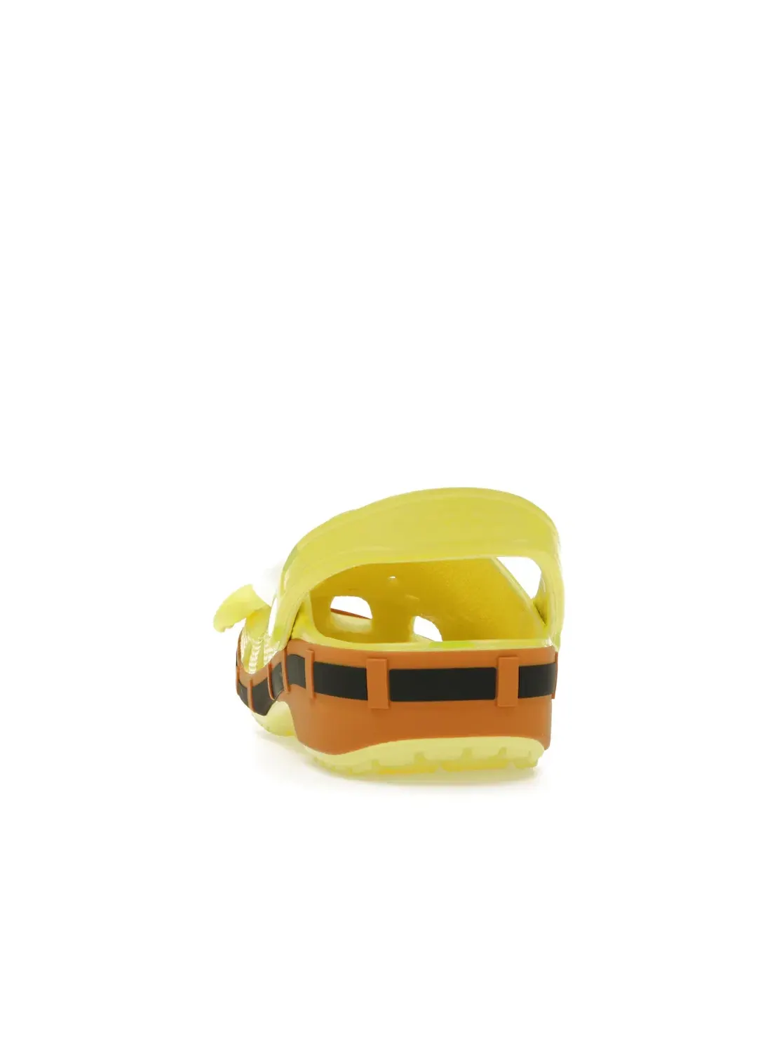 Мужские сабо с принтом SpongeBob SquarePants Crocs Classic Clog — изображение 4 из 4, желтый