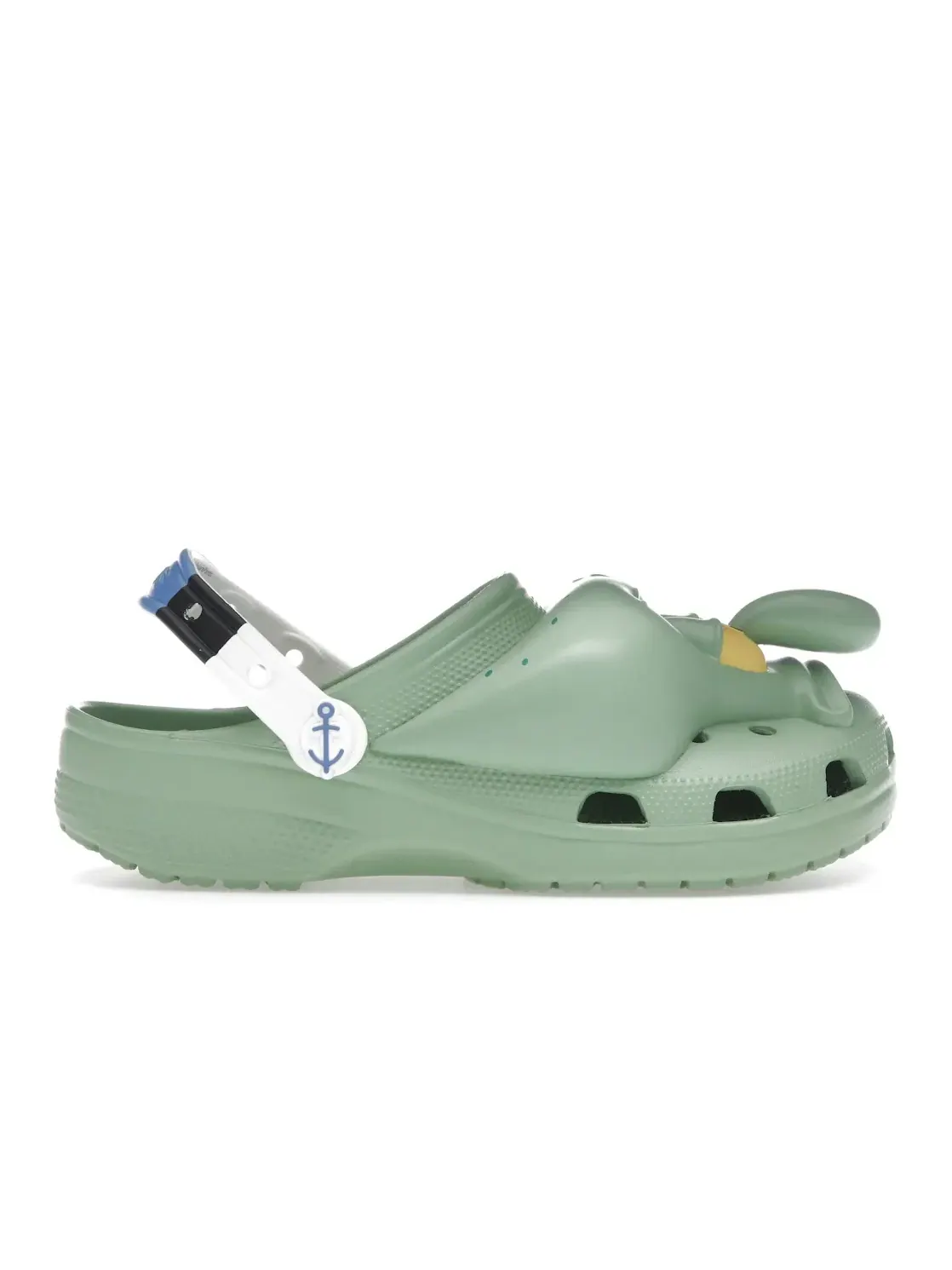 Мужские клоги с принтом Crocs Classic Clog SpongeBob SquarePants Squidward Crocs — изображение 1 из 4, мульти