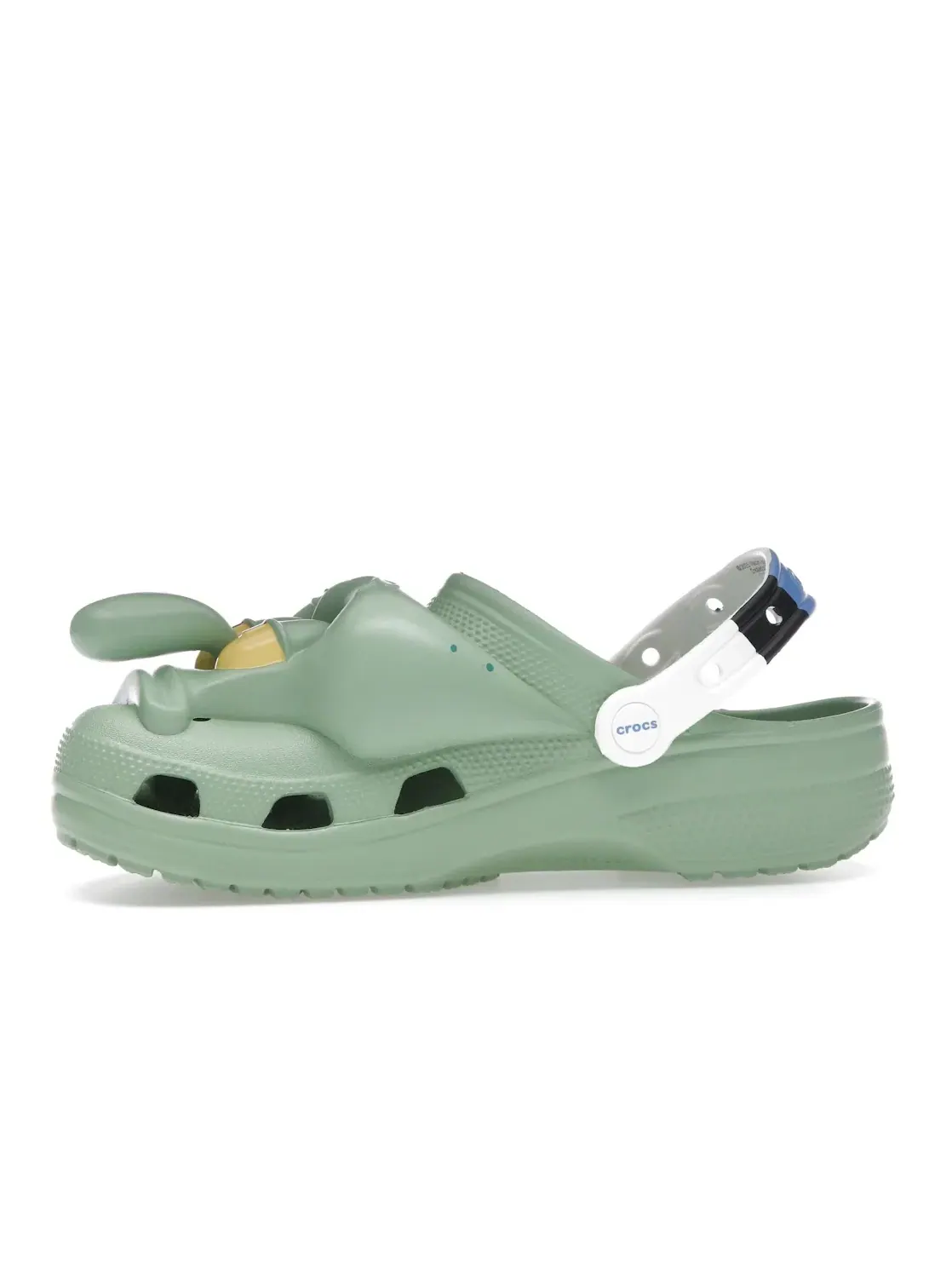 Мужские клоги с принтом Crocs Classic Clog SpongeBob SquarePants Squidward Crocs — изображение 3 из 4, мульти