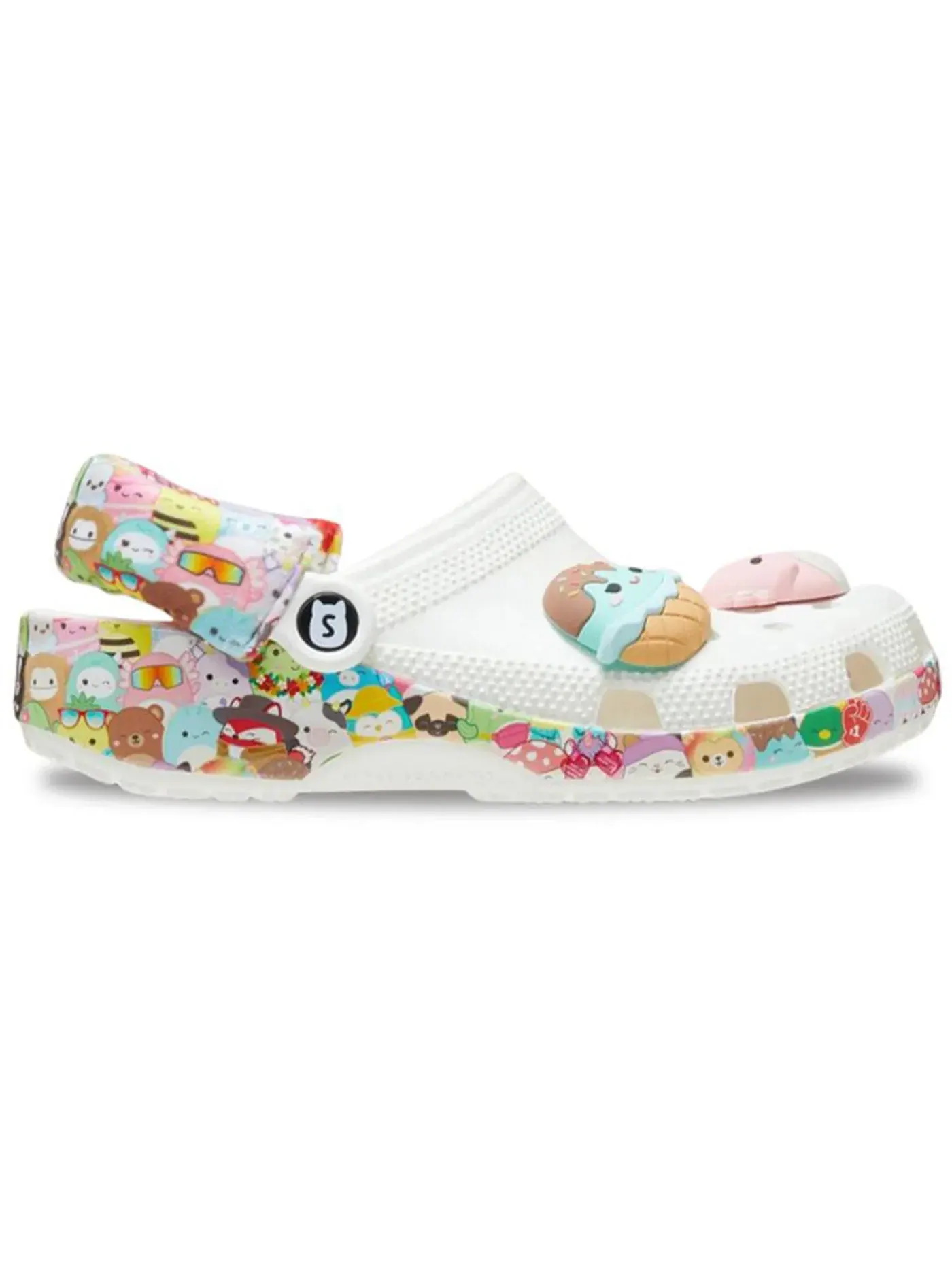 Мужские сабо Crocs Classic Clog Crocs — изображение 1 из 1, белый/мульти