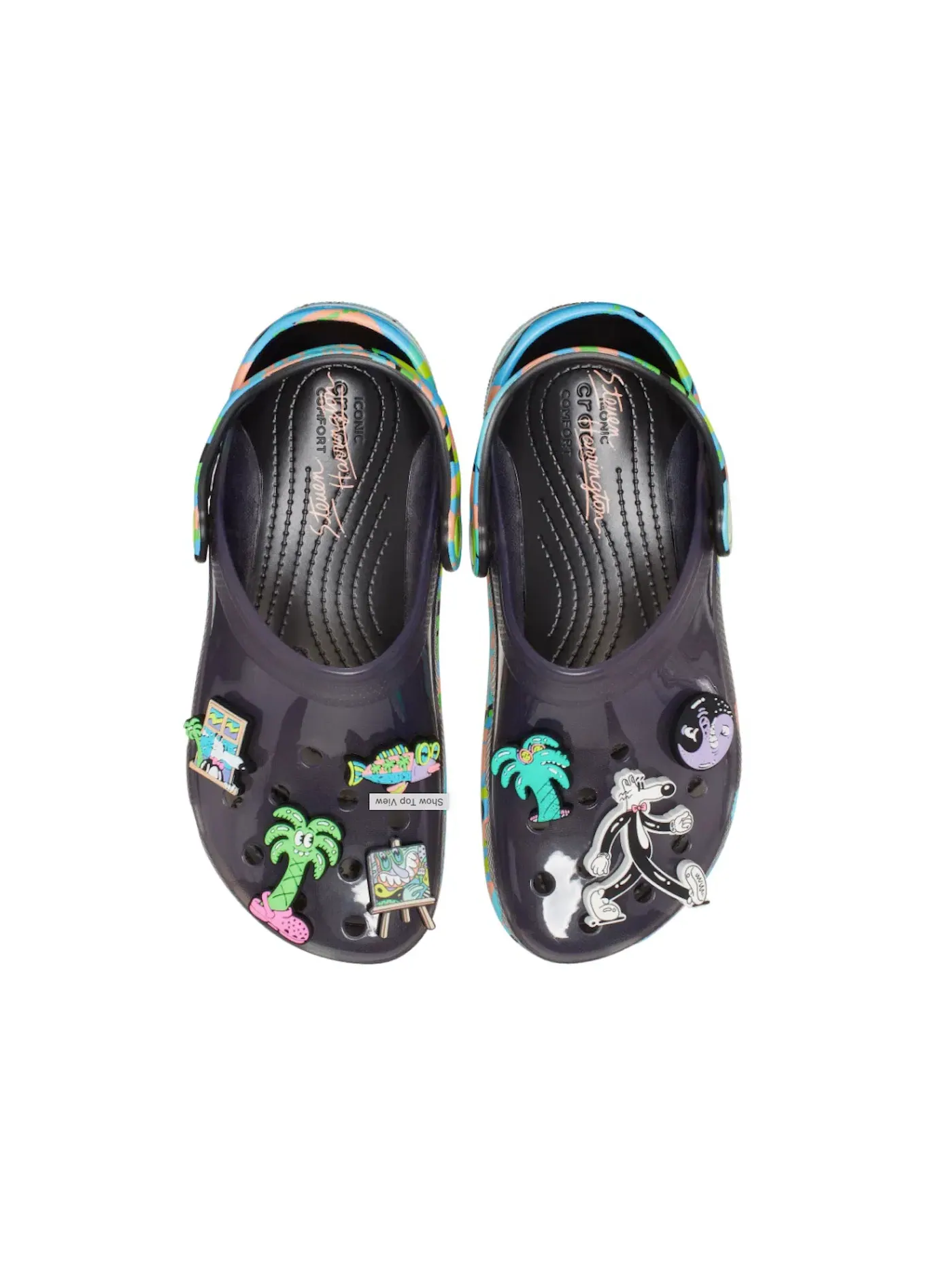 Женские сабо Crocs Classic Clog Steven Harrington — изображение 2 из 2, мульти