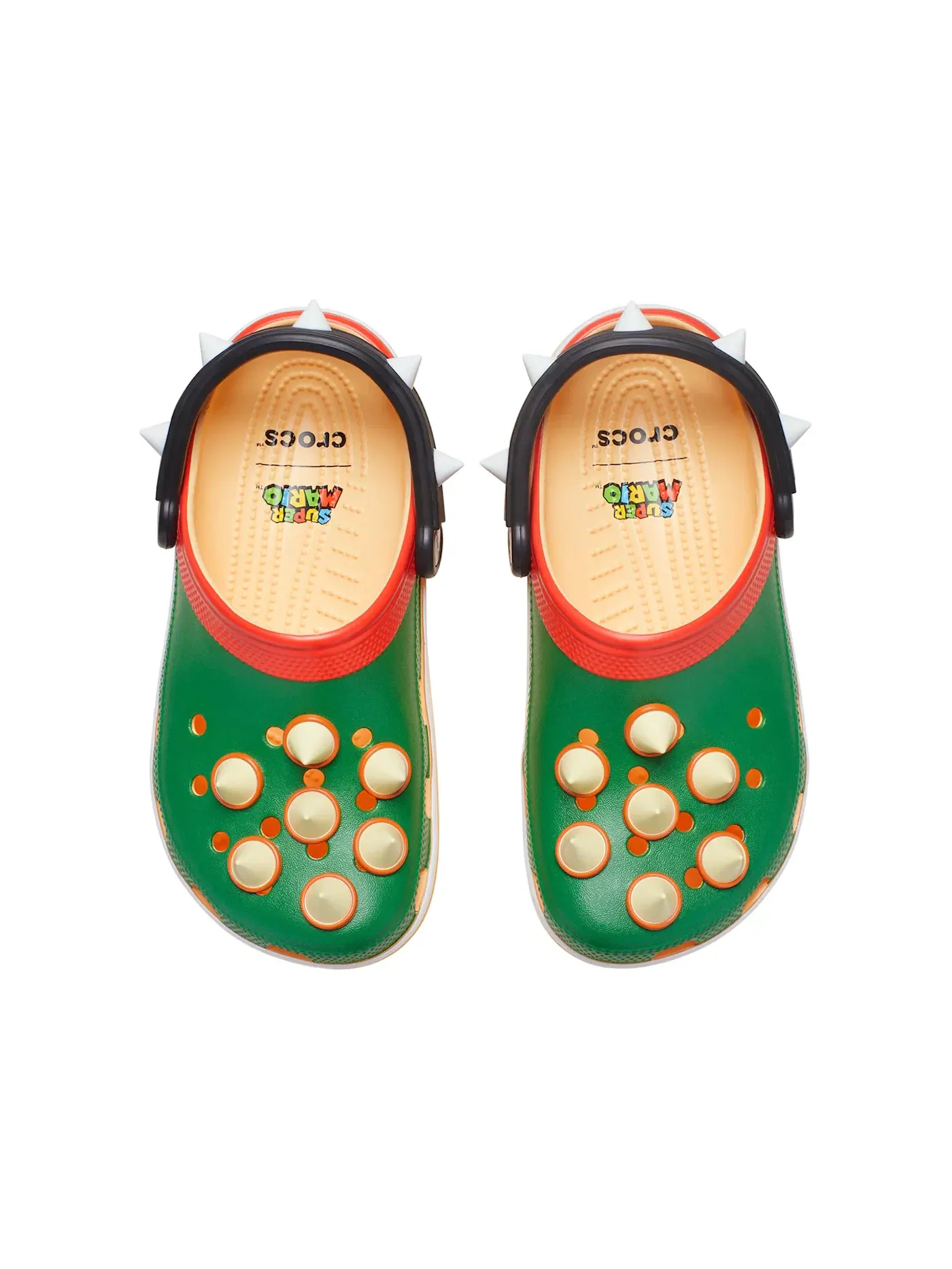 Мужские клоги Super Mario Bros. Bowser Crocs — изображение 2 из 2, мульти