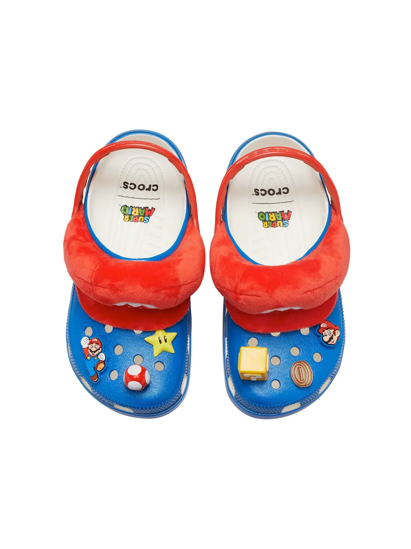 Мужские сабо Classic Clog Super Mario Bros. Mario Crocs — изображение 2 из 2, мульти