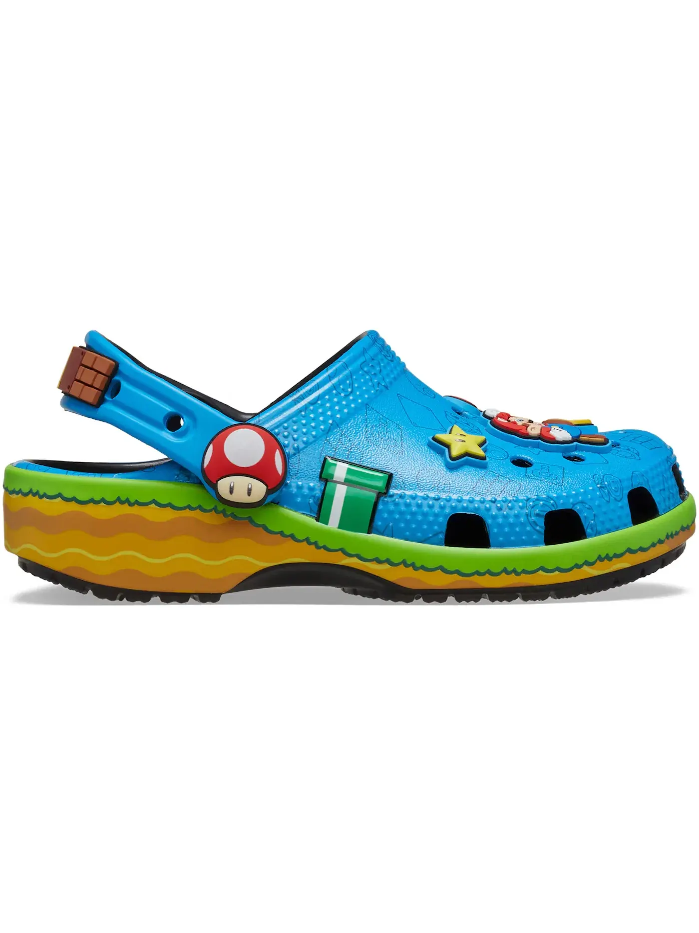 Детские клоги Classic Clog Super Mario Bros. Crocs — изображение 1 из 2, мульти