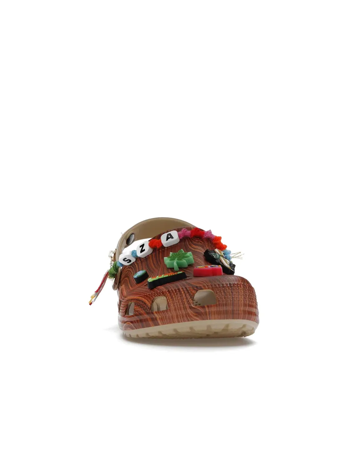 Женские сабо Crocs Classic Clog SZA — изображение 2 из 4, светлый коричневый