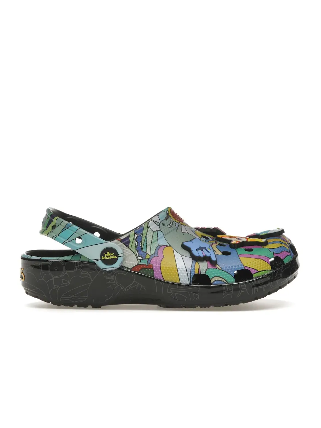 Мужские клоги Classic Clog Crocs — изображение 1 из 4, мульти-/черный