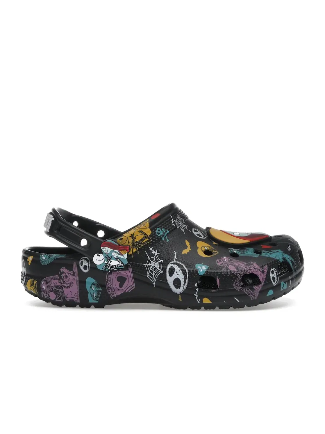 Мужские сабо Crocs Classic Clog The Nightmare Before Christmas Sally & Jack — изображение 1 из 4, черный/оранжевый