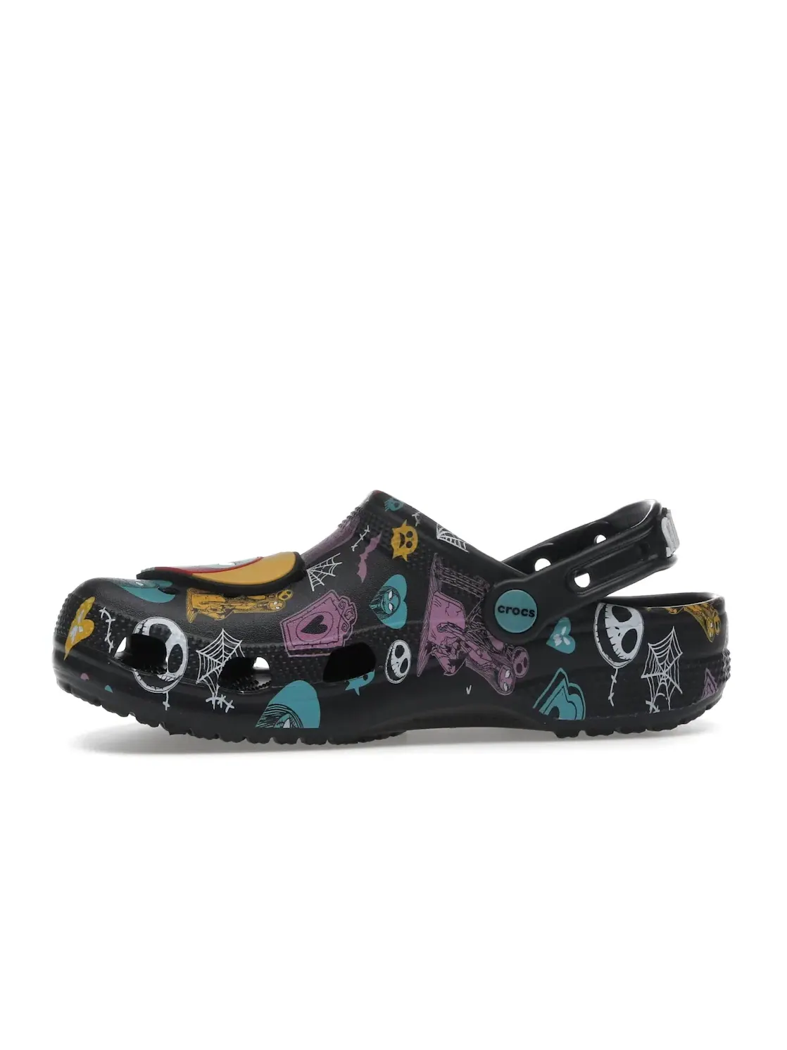 Мужские сабо Crocs Classic Clog The Nightmare Before Christmas Sally & Jack — изображение 3 из 4, черный/оранжевый