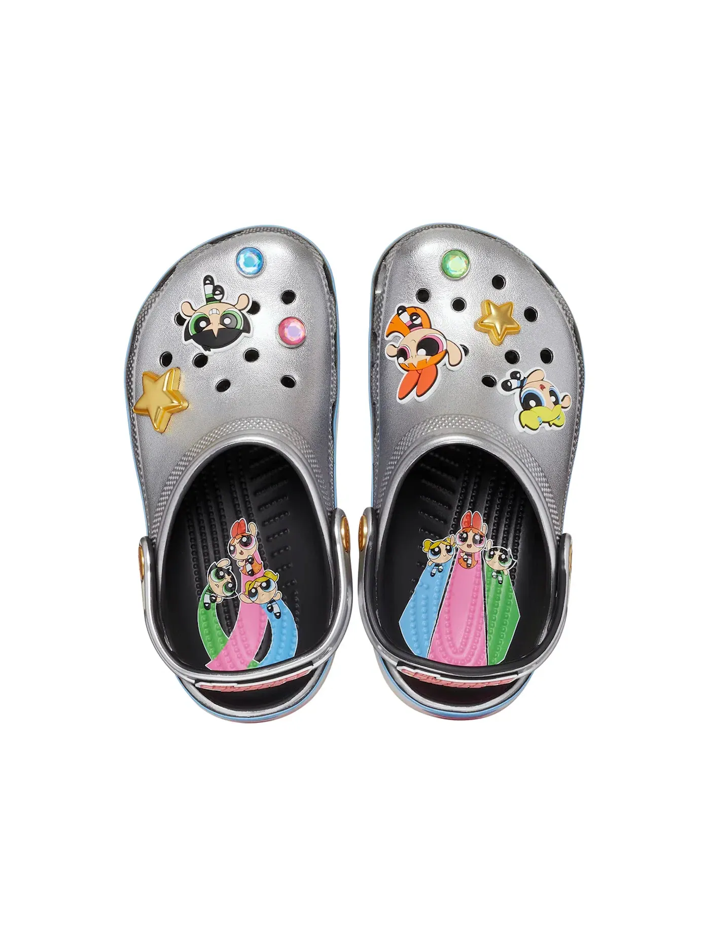 Детские сабо-клоги The Powerpuff Girls Crocs — изображение 2 из 2, черный