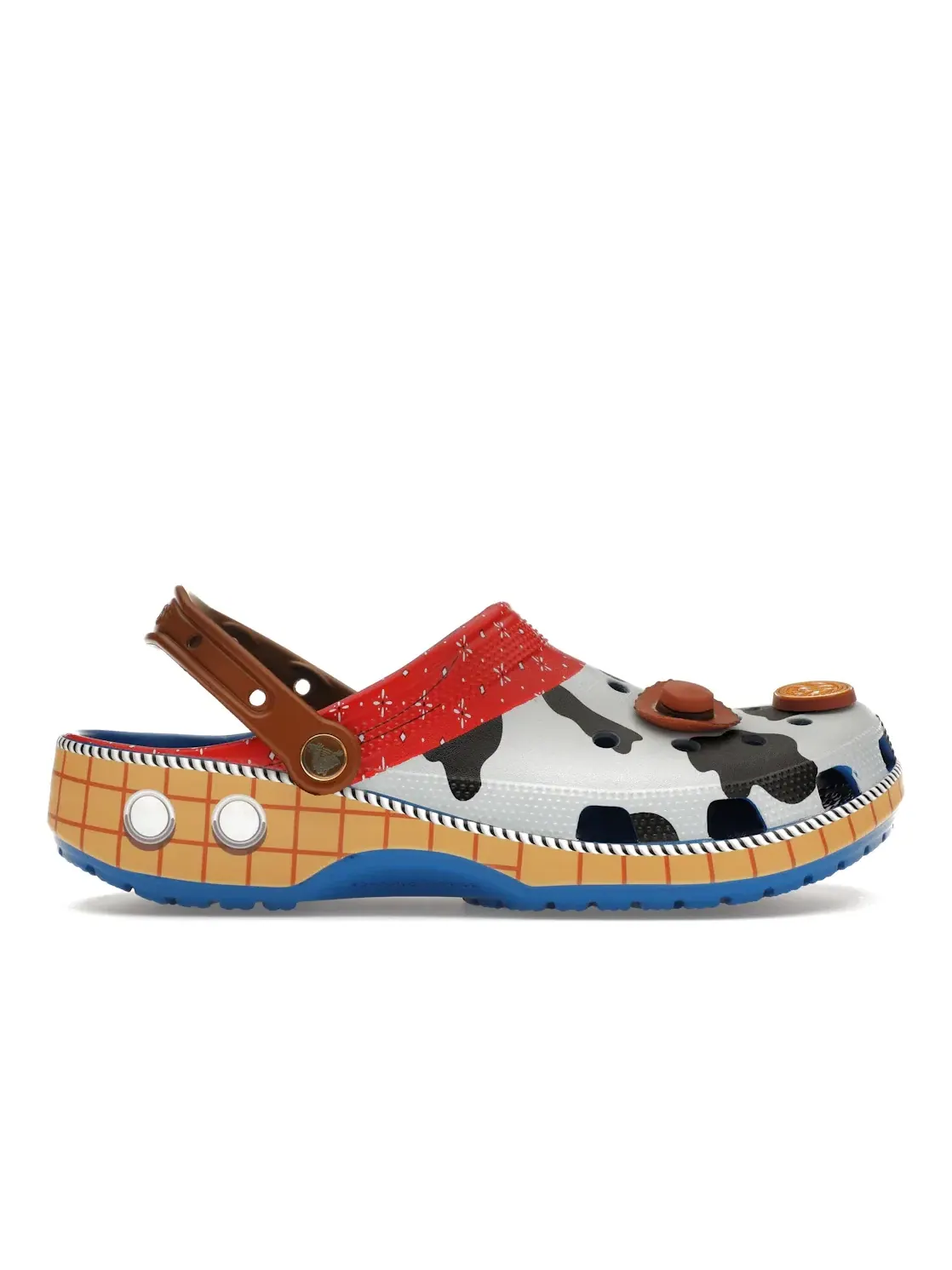 Мужские сабо Crocs Classic Clog Toy Story Woody — изображение 1 из 4, синий