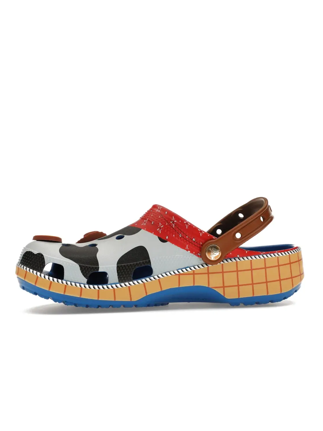 Мужские сабо Crocs Classic Clog Toy Story Woody — изображение 3 из 4, синий
