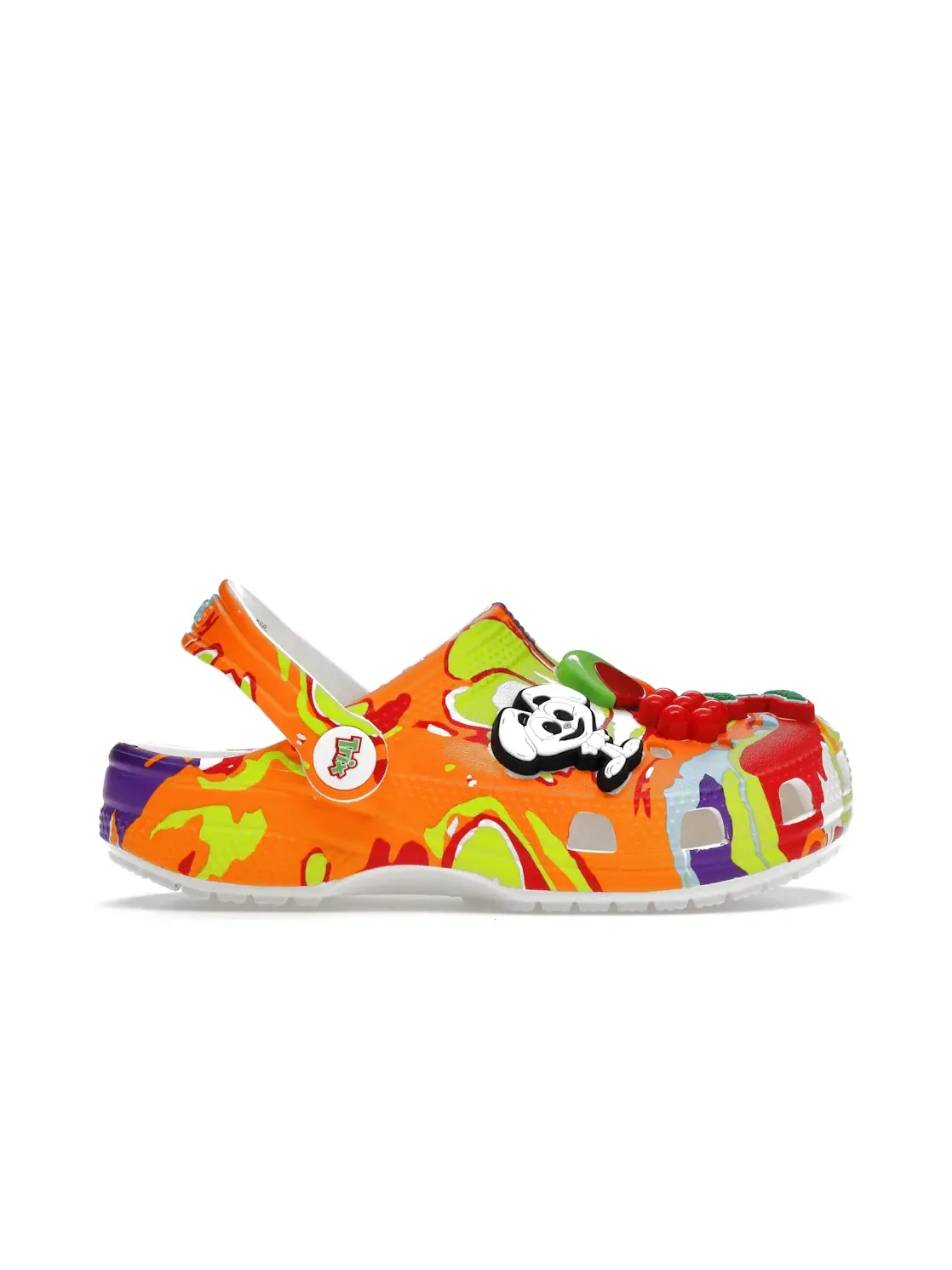 Детские клоги Classic Clog Trix Crocs — изображение 1 из 4, белый мульти