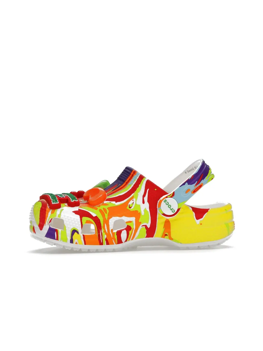 Детские клоги Classic Clog Trix Crocs — изображение 3 из 4, белый мульти