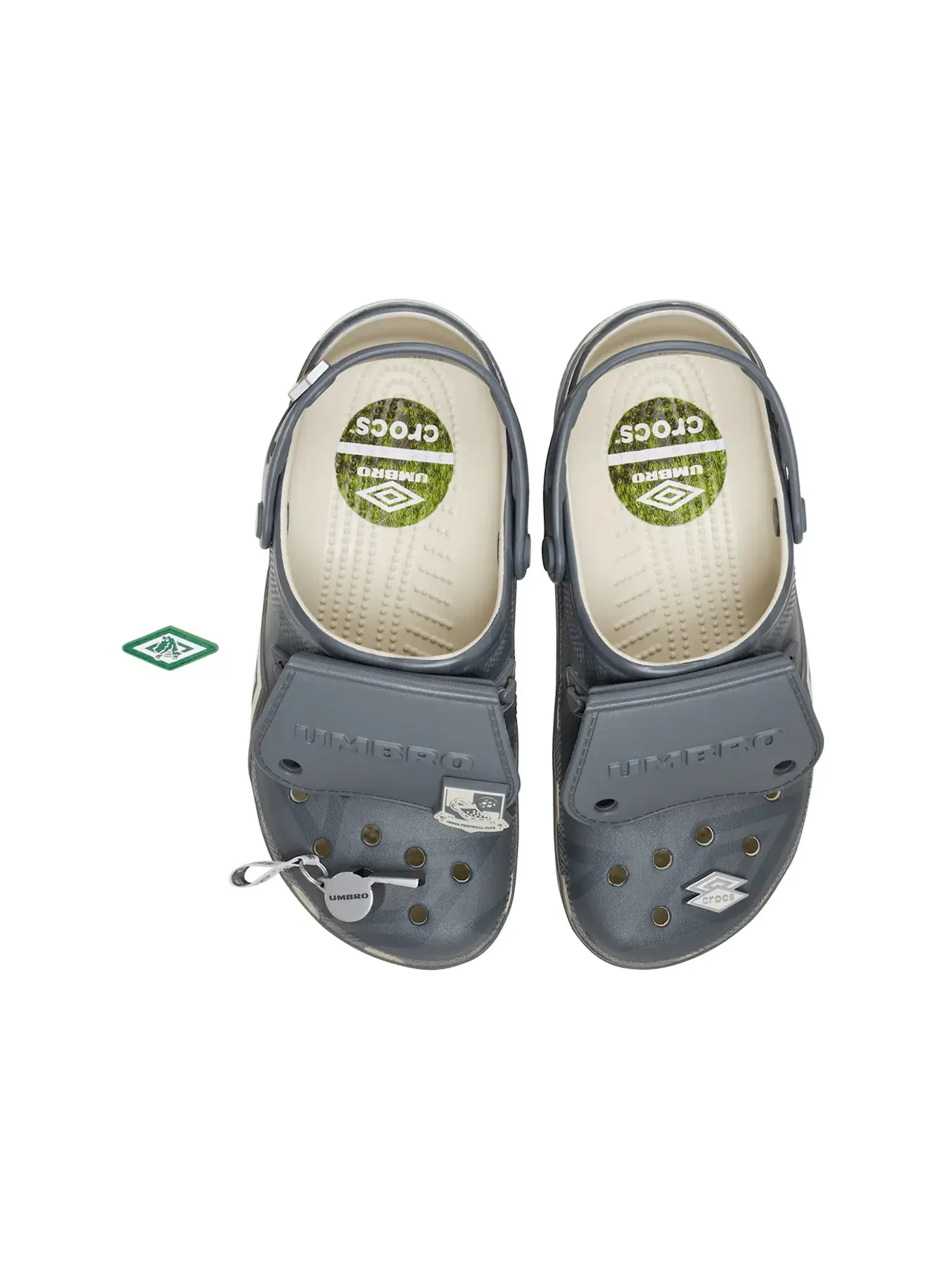 Мужские клоги Classic Clog Crocs — изображение 2 из 2, серый