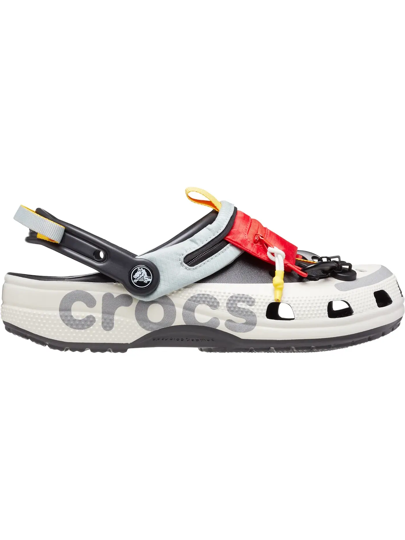 Мужские сабо Crocs Classic Clog — изображение 1 из 1, черный/белый