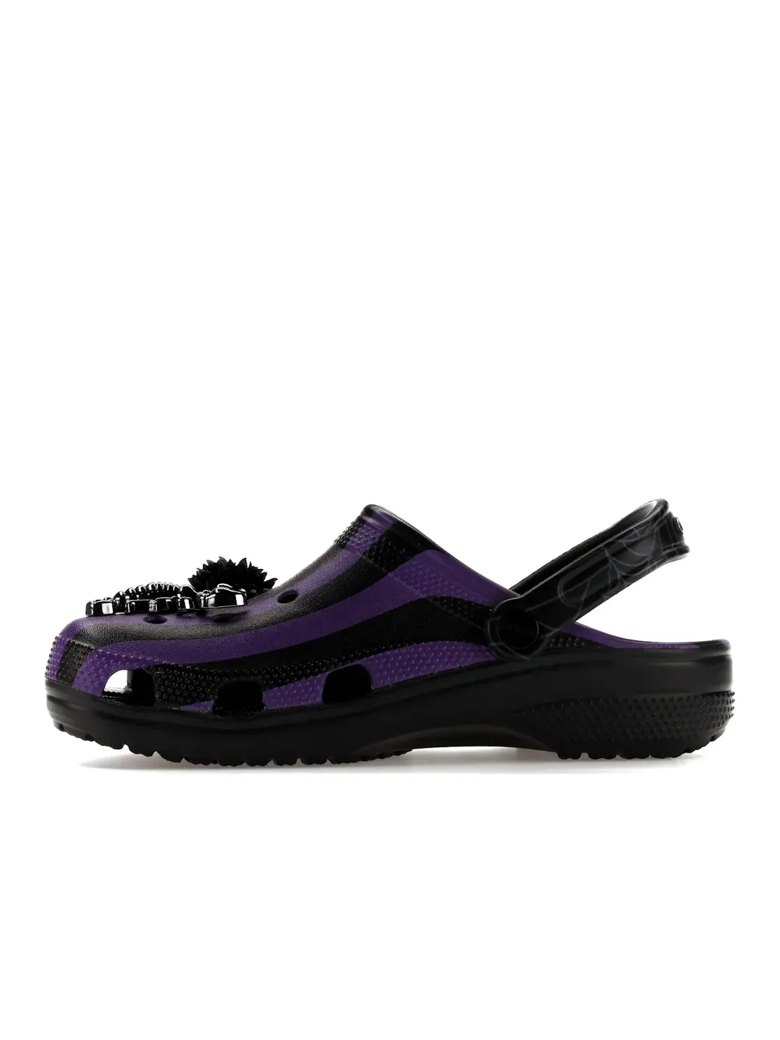 Мужские сабо Classic Clog Wednesday Nevermore Crocs — изображение 3 из 4, черный