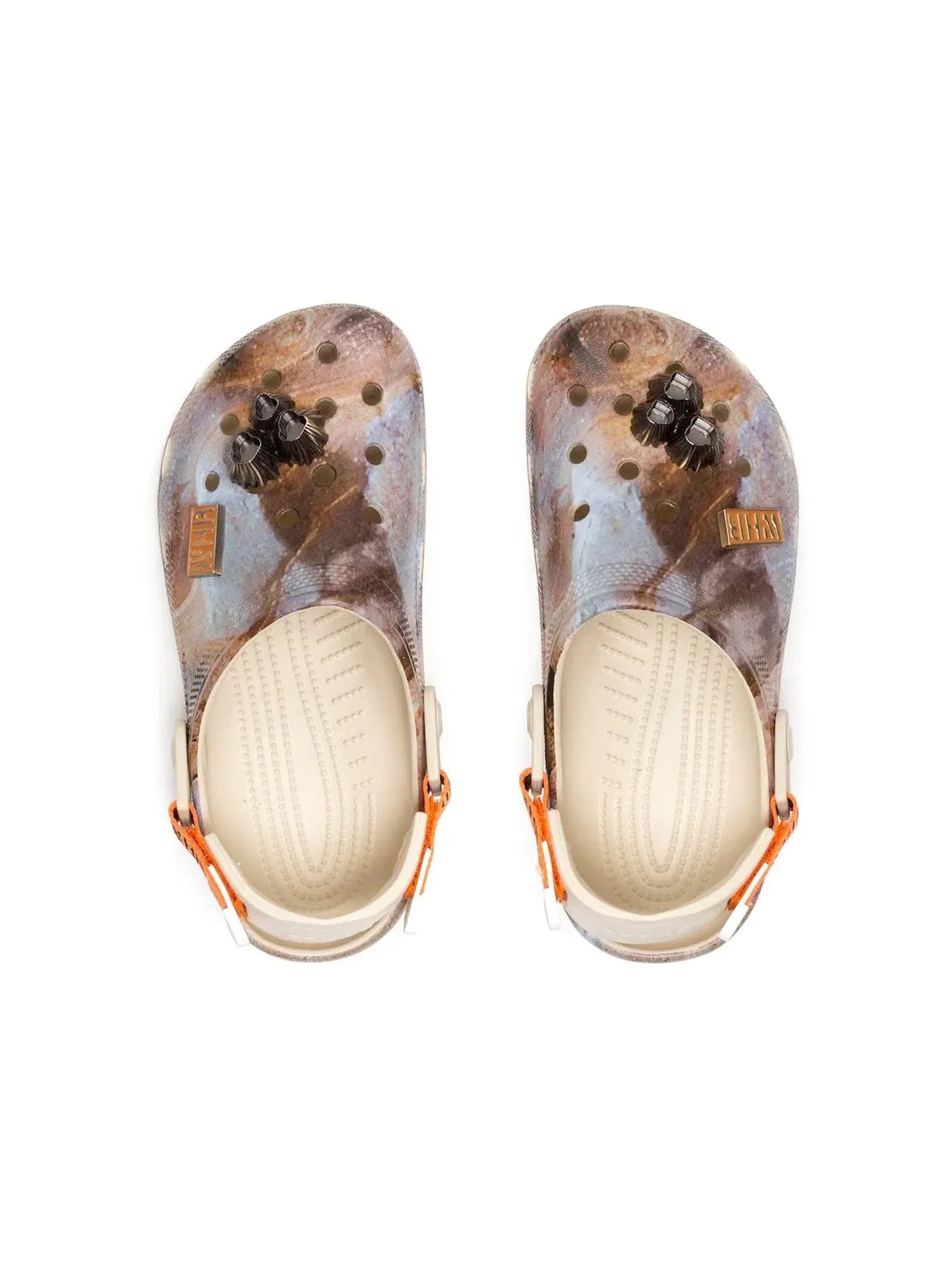 Мужские сабо-клоги Western Hydrodynamic Research Crocs — изображение 2 из 2, ореховый