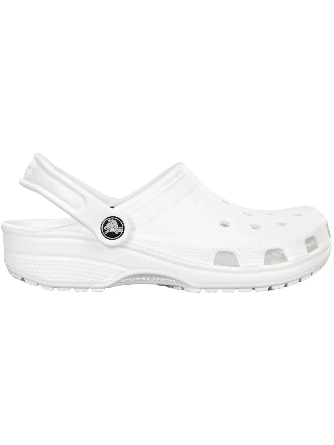 Мужские сабо с перфорацией Crocs Classic Clog — изображение 1 из 1, белый