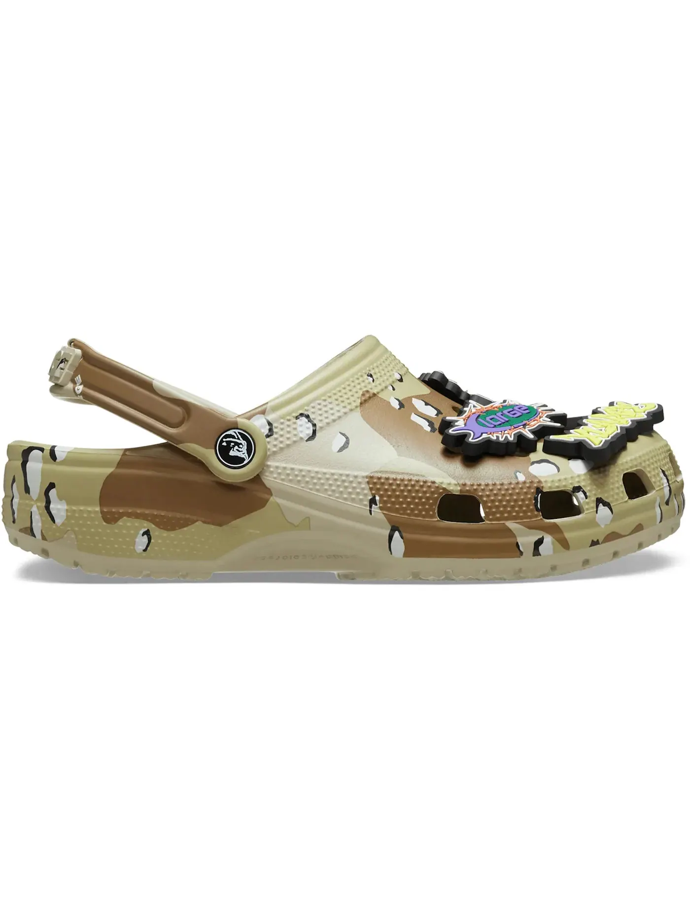 Мужские сабо с принтом Crocs Classic Clog Crocs, Desert Camo — изображение 1 из 2