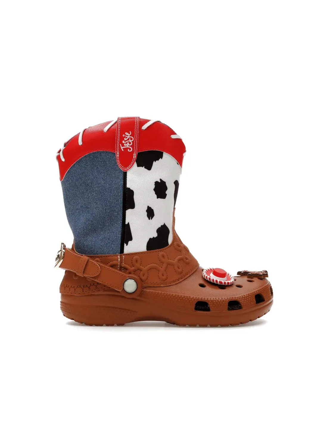 Мужские ботинки-ковбойские с принтом Crocs Classic Cowboy Boot Crocs — изображение 1 из 4, мульти