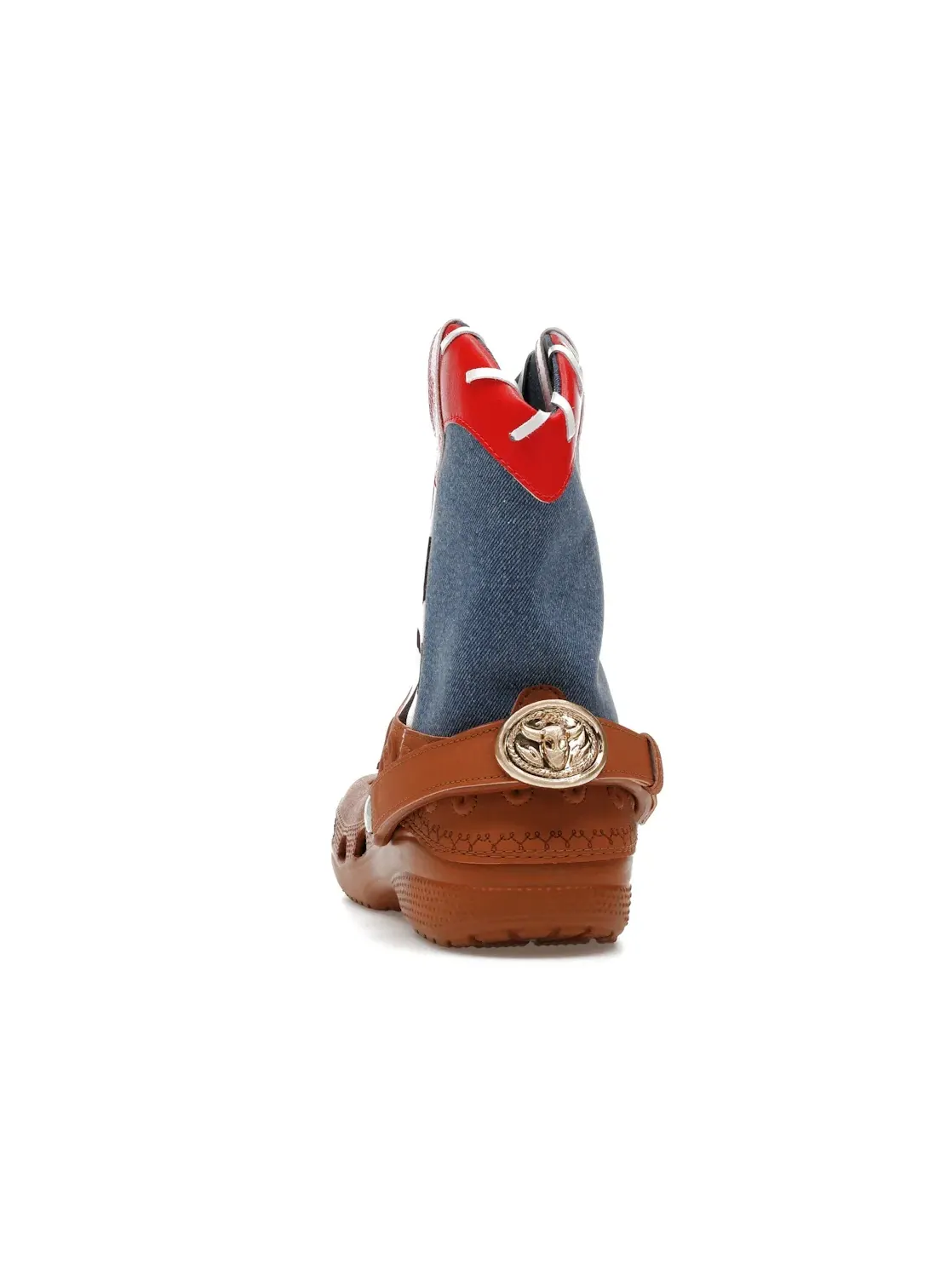 Мужские ботинки-ковбойские с принтом Crocs Classic Cowboy Boot Crocs — изображение 4 из 4, мульти