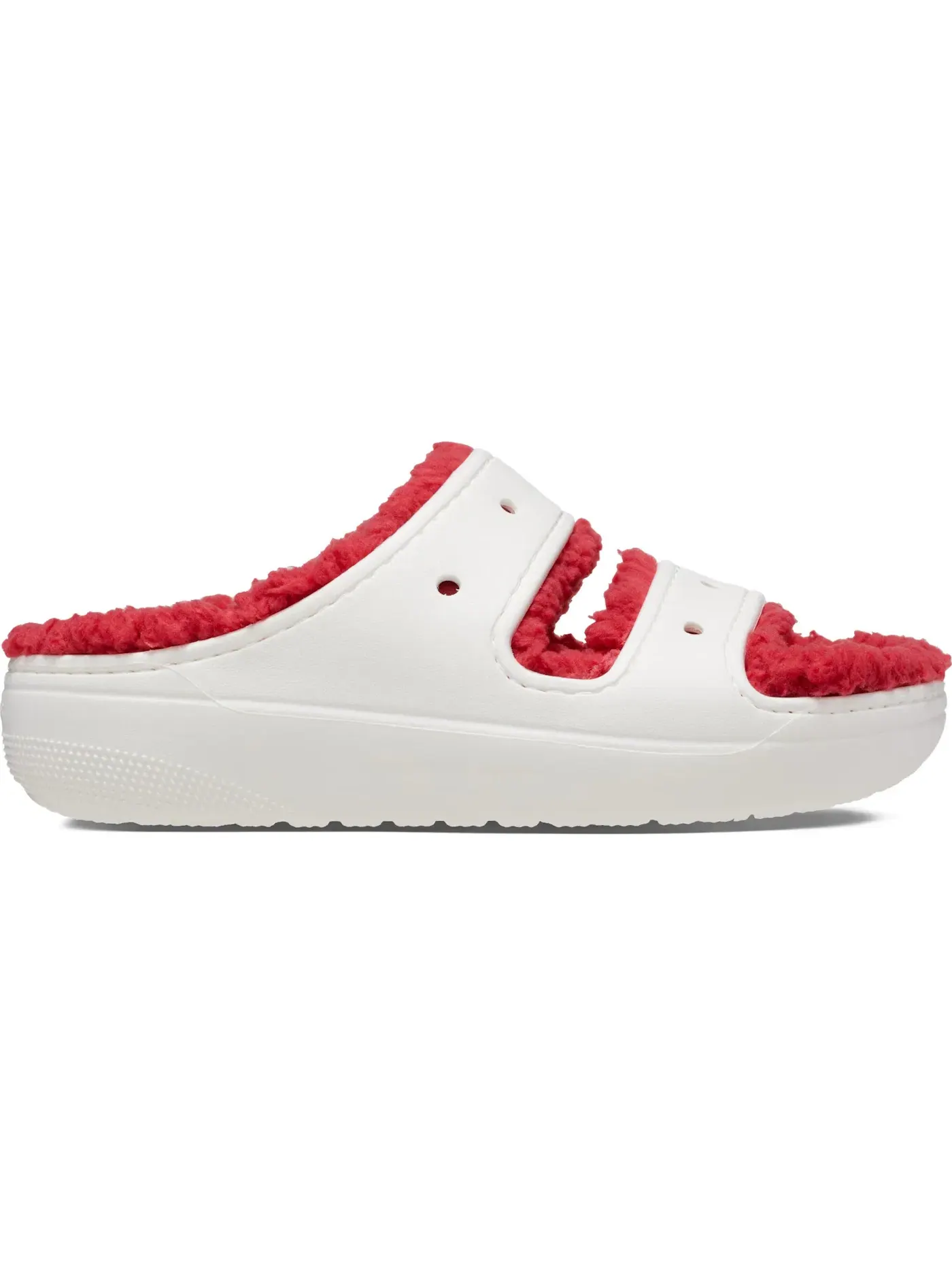 Мужские сандалии с принтом Crocs Classic Cozzzy Sandal Holiday Sweater Crocs — изображение 1 из 1, мульти