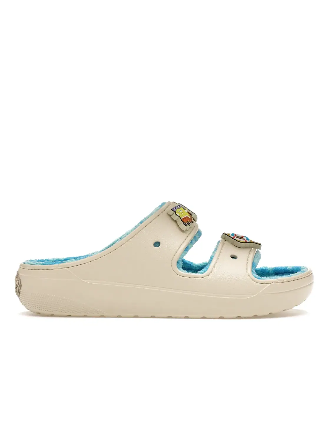 Мужская сандалия с меховой подкладкой Classic Cozzzy Sandal Crocs — изображение 1 из 4, кость