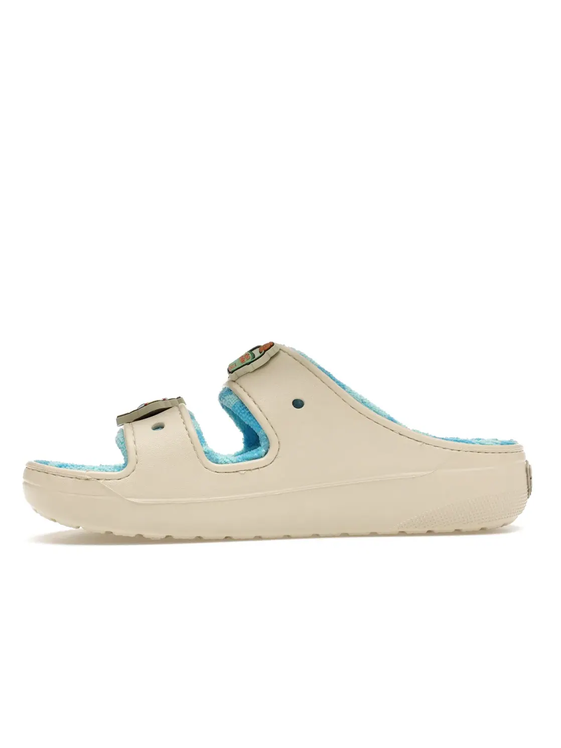 Мужская сандалия с меховой подкладкой Classic Cozzzy Sandal Crocs — изображение 3 из 4, кость