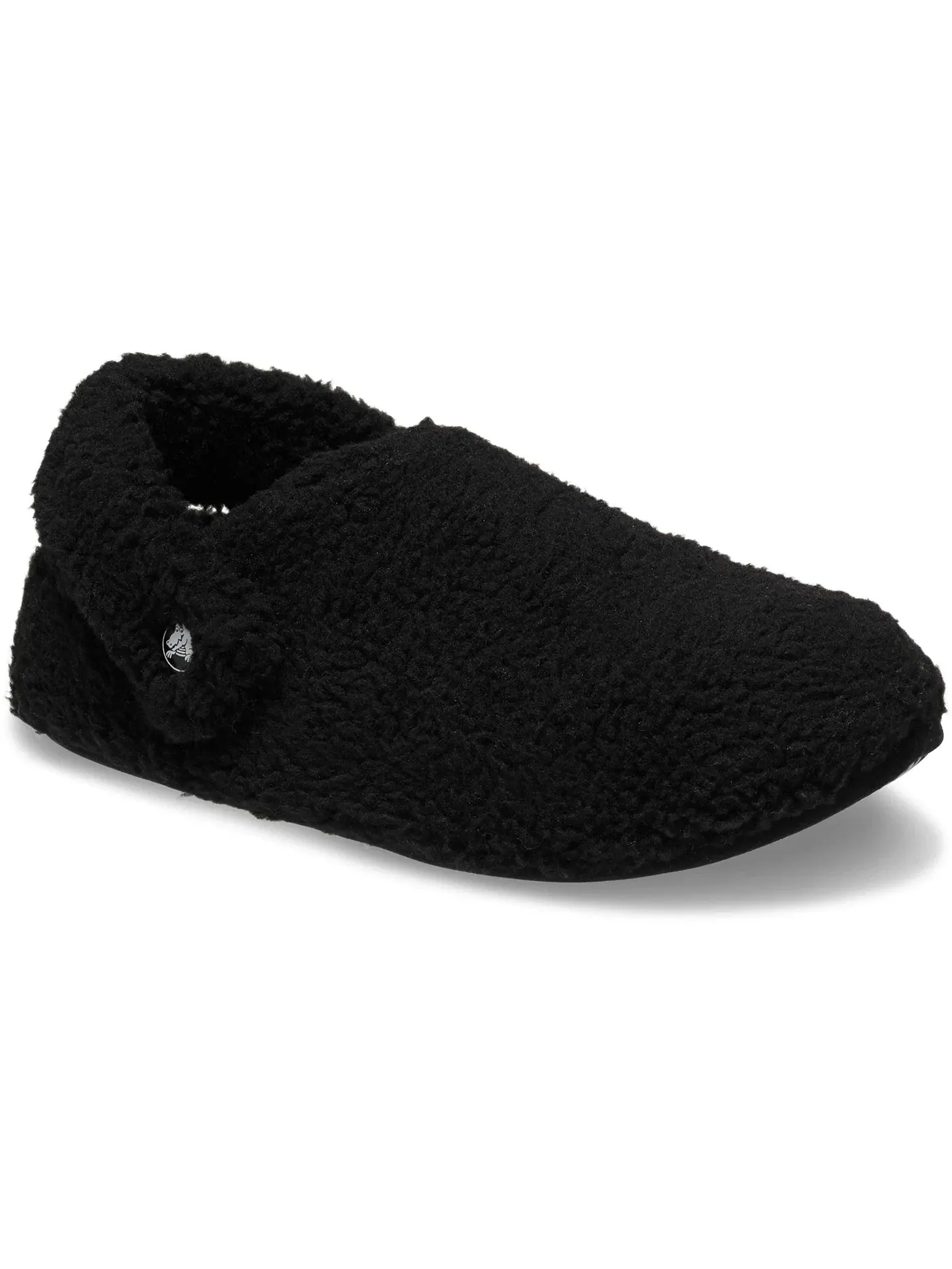 Мужские тапочки с мехом Classic Cozzzy Slipper Crocs — изображение 2 из 3, черный