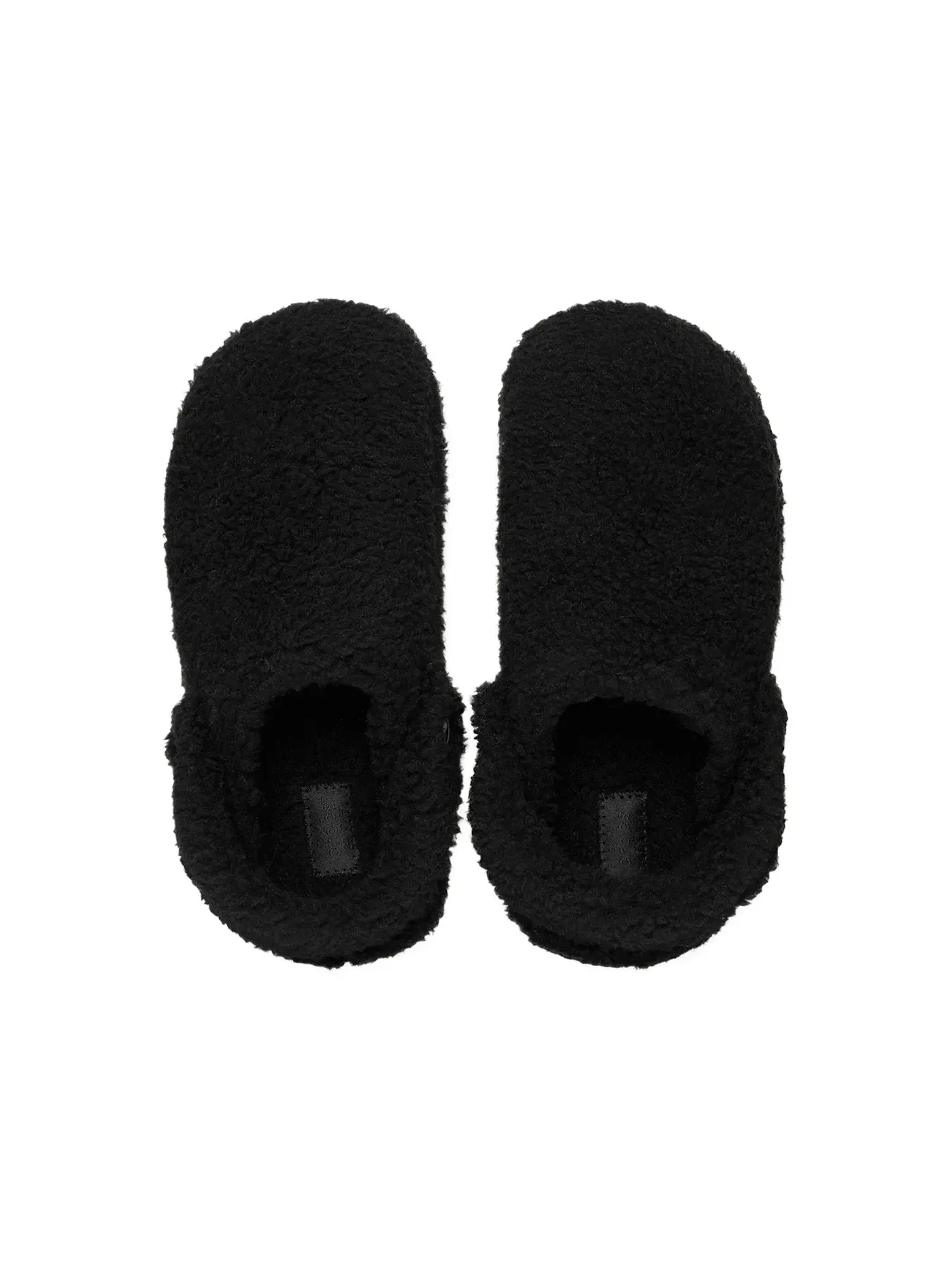 Мужские тапочки с мехом Classic Cozzzy Slipper Crocs — изображение 3 из 3, черный