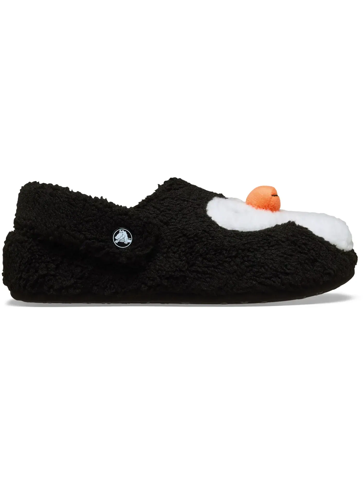 Мужские шлепанцы Crocs Classic Cozzzy Slipper Penguin — изображение 1 из 2, черный
