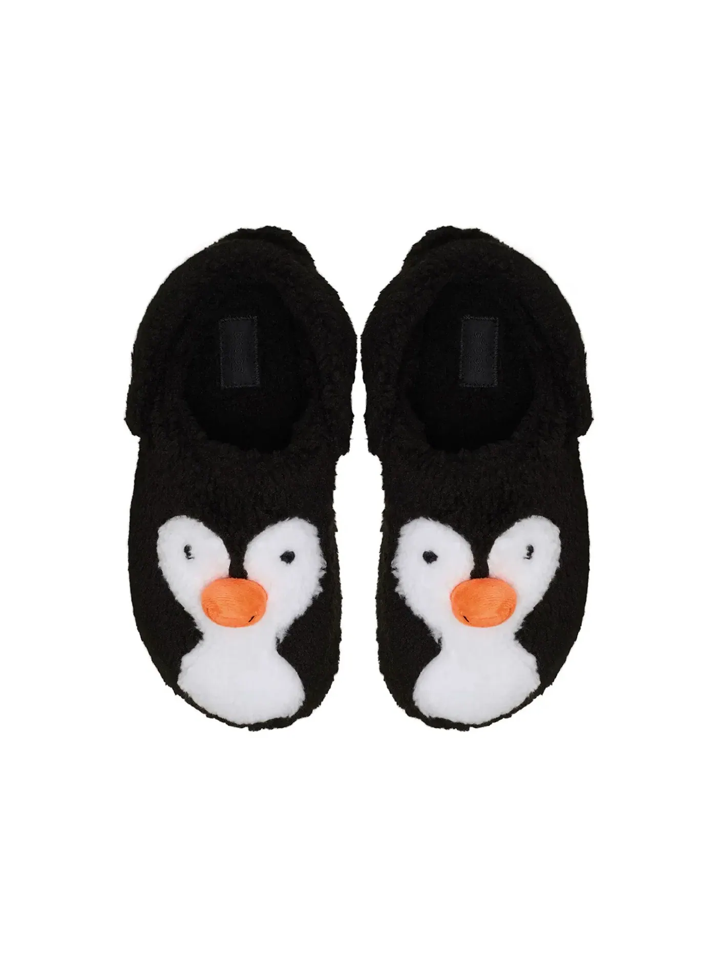 Мужские шлепанцы Crocs Classic Cozzzy Slipper Penguin — изображение 2 из 2, черный