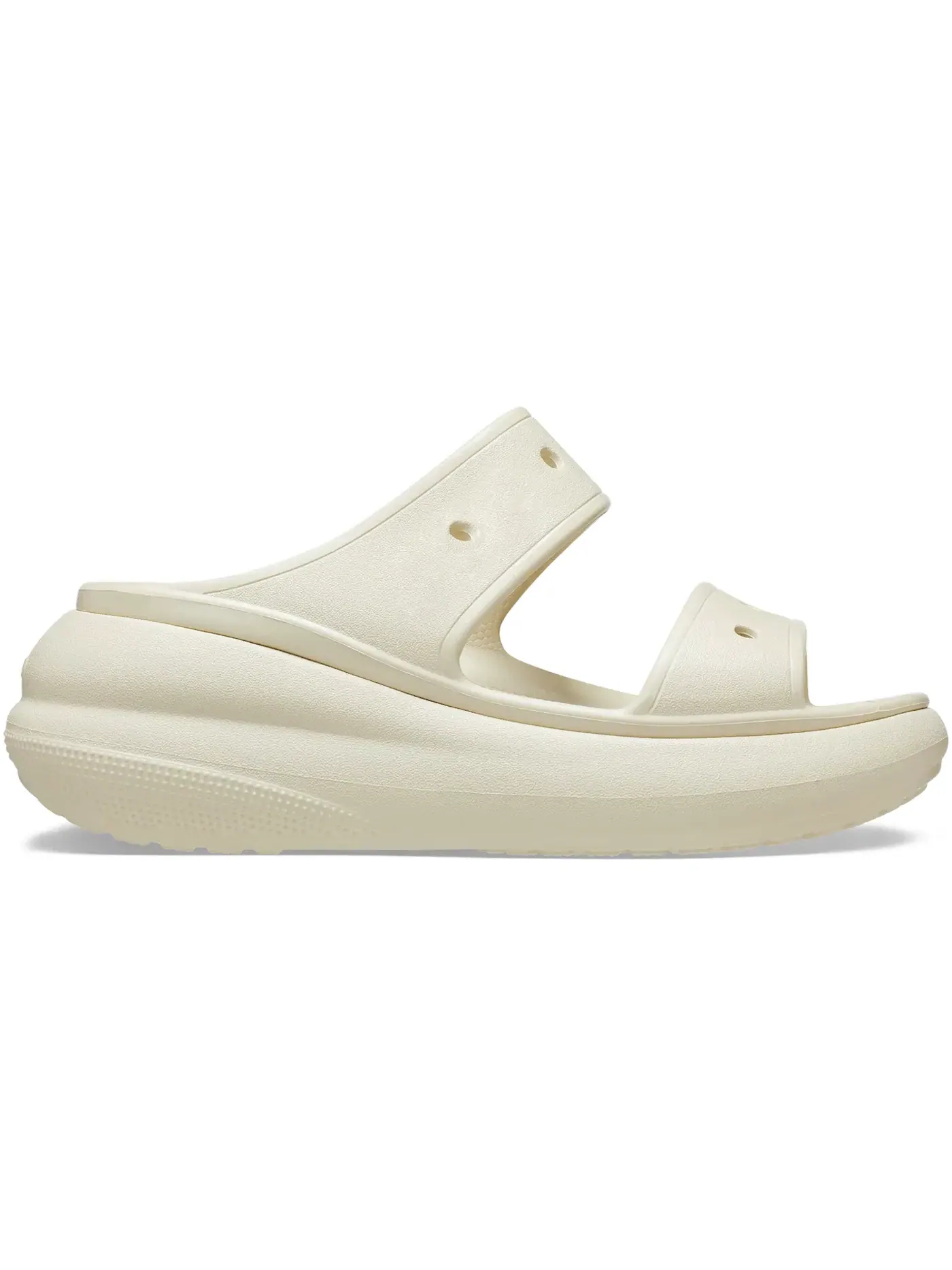 Мужские сандалии-сабо с ремешком Crocs Classic Crush Sandal — изображение 1 из 1, кость