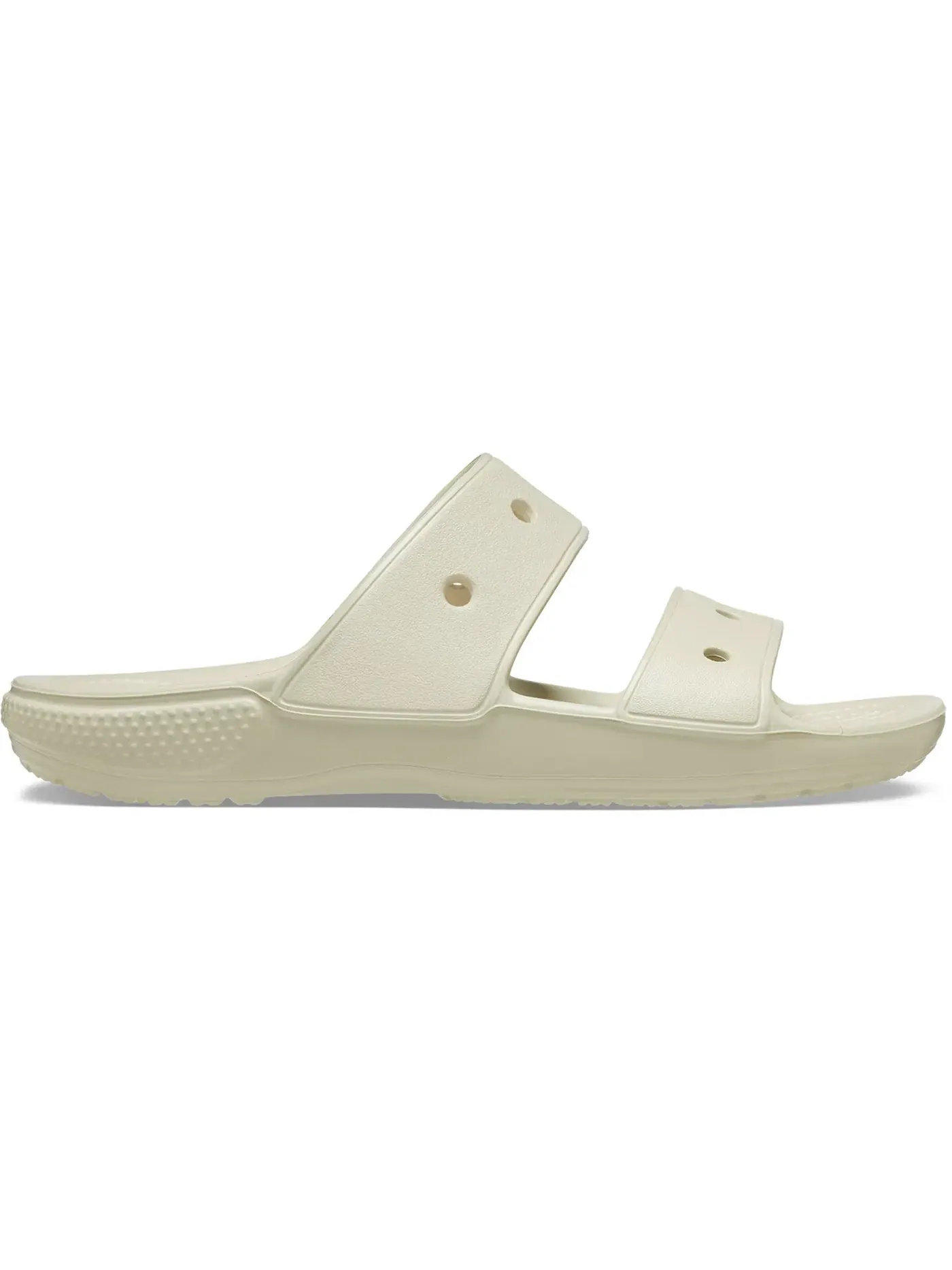 Мужские шлепанцы с двумя ремешками Classic Double Band Slide Sandals Crocs — изображение 1 из 1, кость