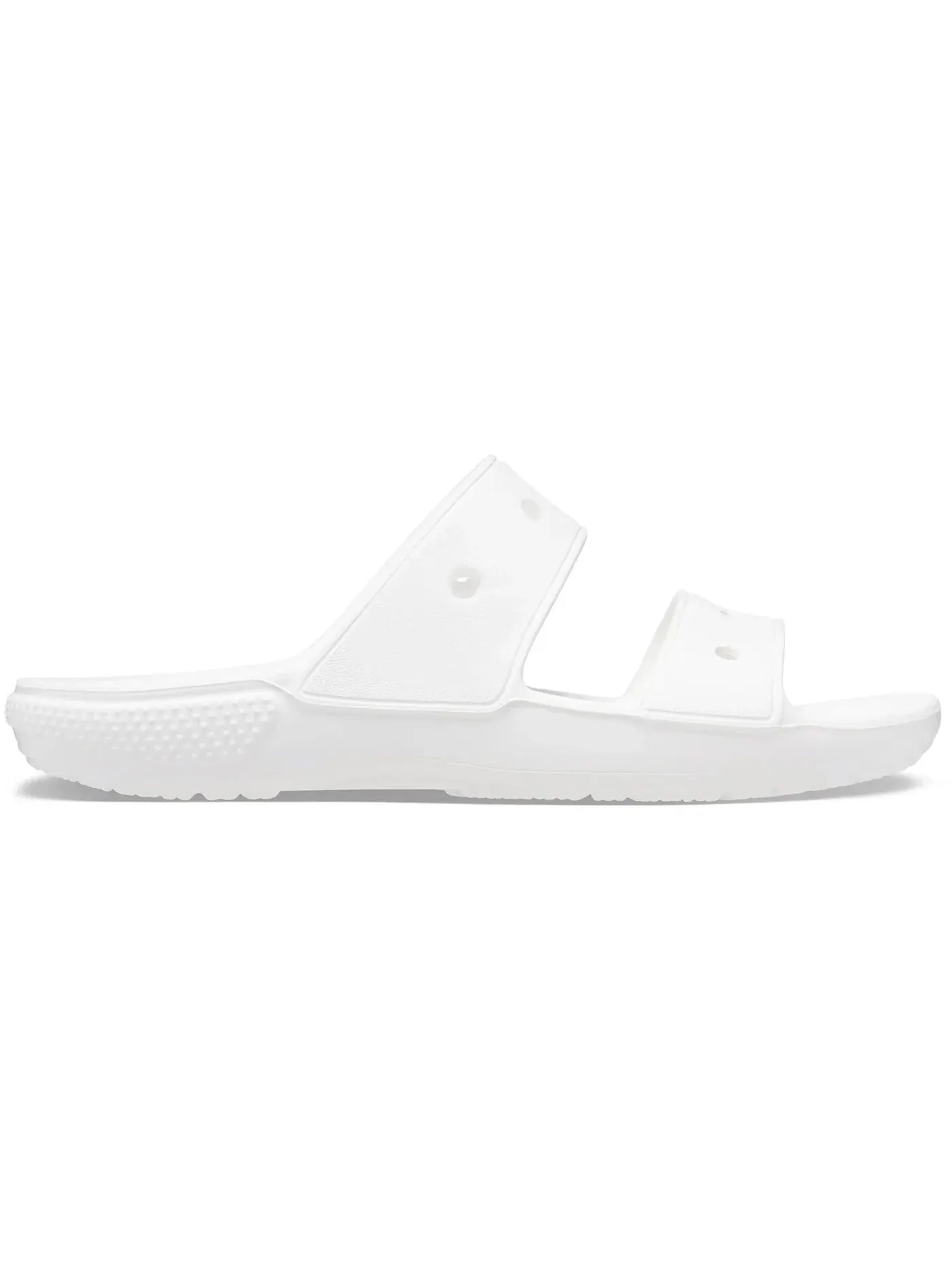 Мужские сандалии-слайды с двумя полосками Crocs Classic Double Band Slide Sandals — изображение 1 из 1, белый