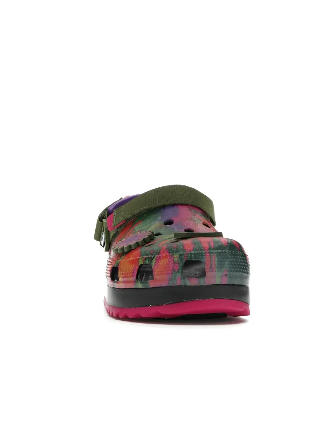 Мужские клоги с принтом Crocs Classic Hiker Crocs — изображение 2 из 4, зеленый